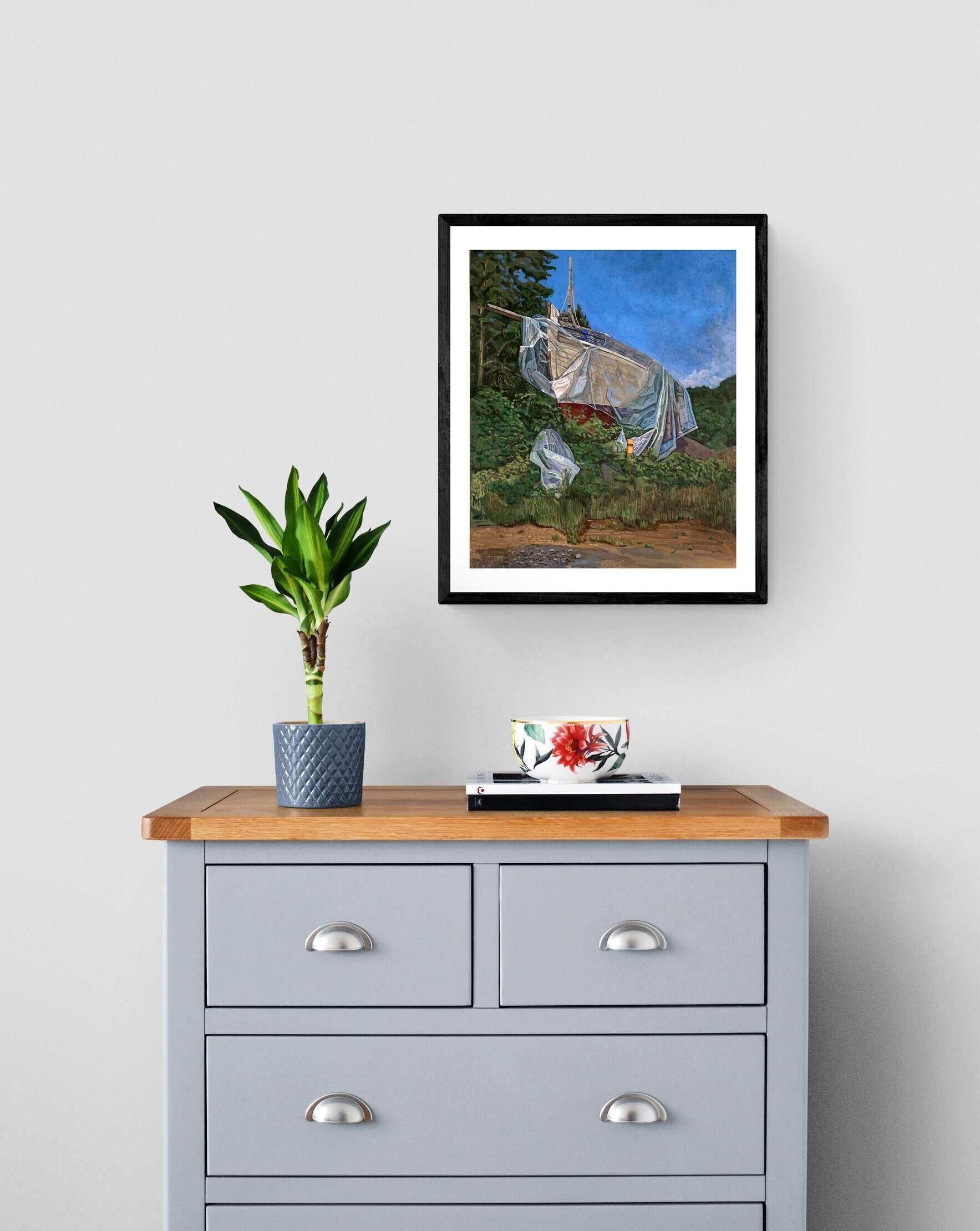 "Die letzte Fahrt" - limitierter Kunstdruck - Sebastian Lorenz 1