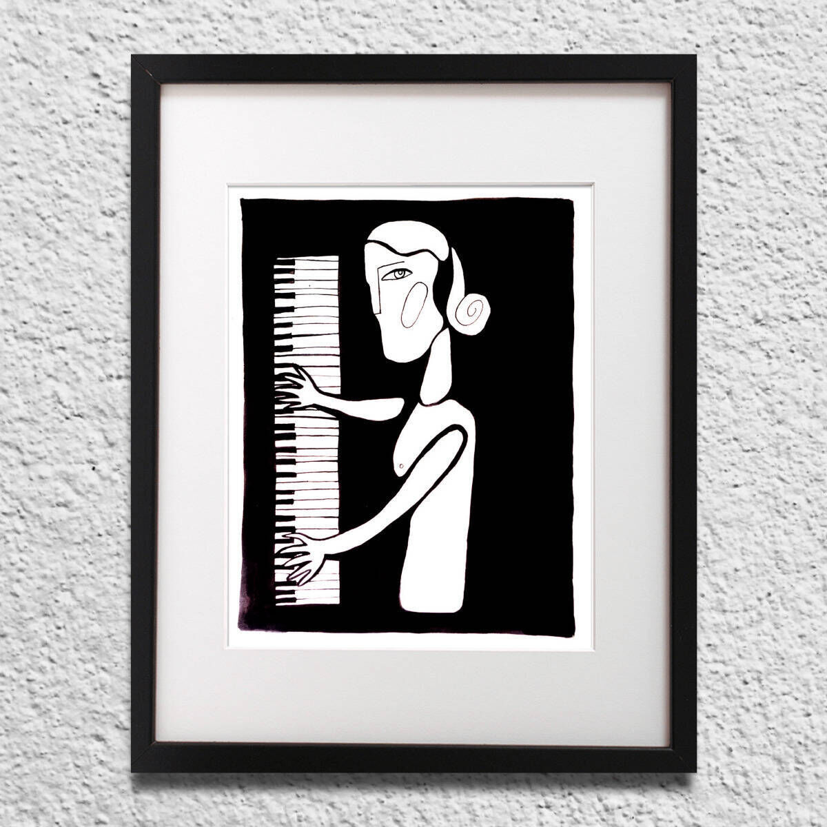 Die Virtuosität der Pianistin