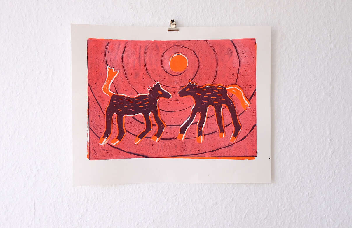 Pferde im Mondschein - Anna Leisner 3