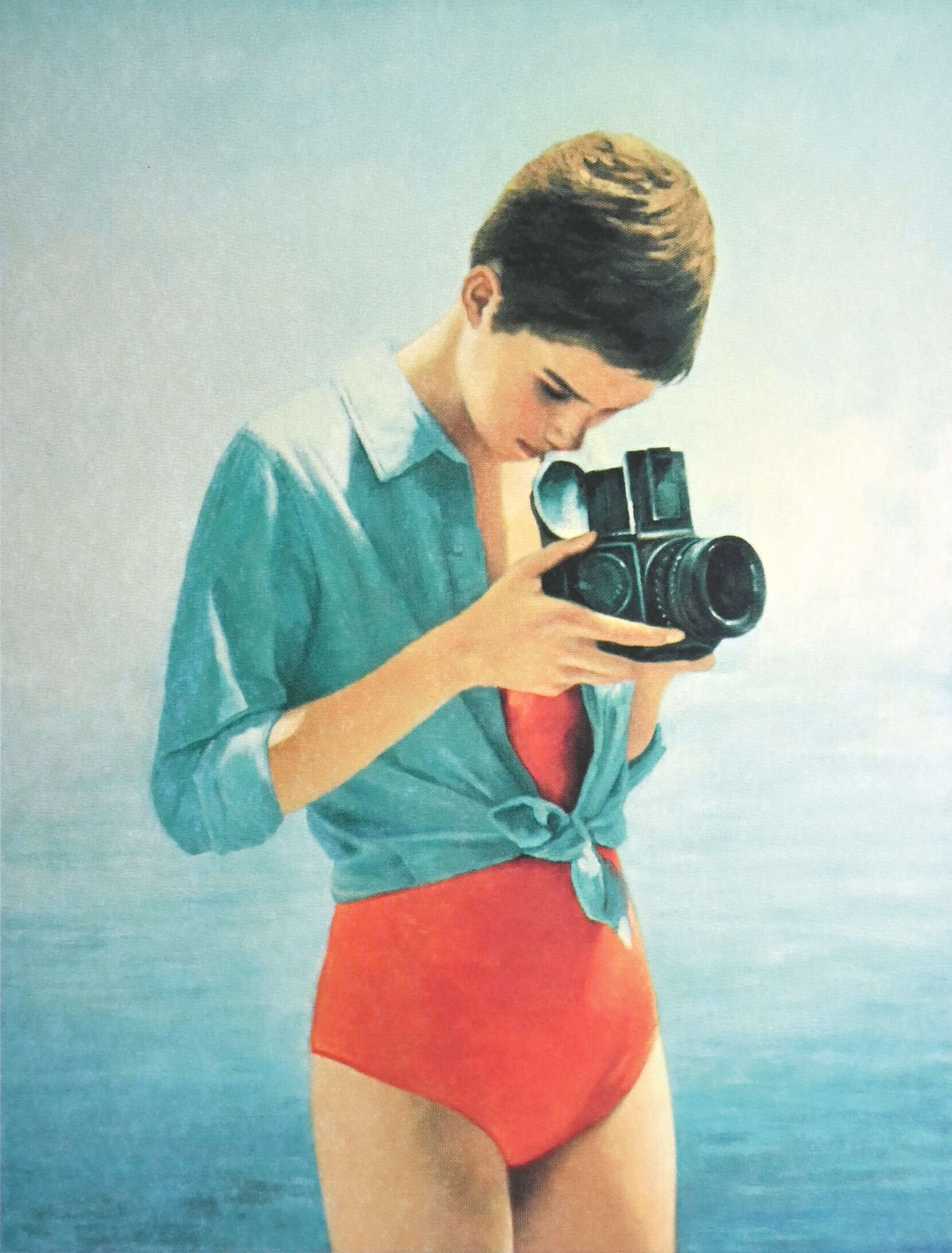 Frau mit Kamera II - Christian Herzig 1