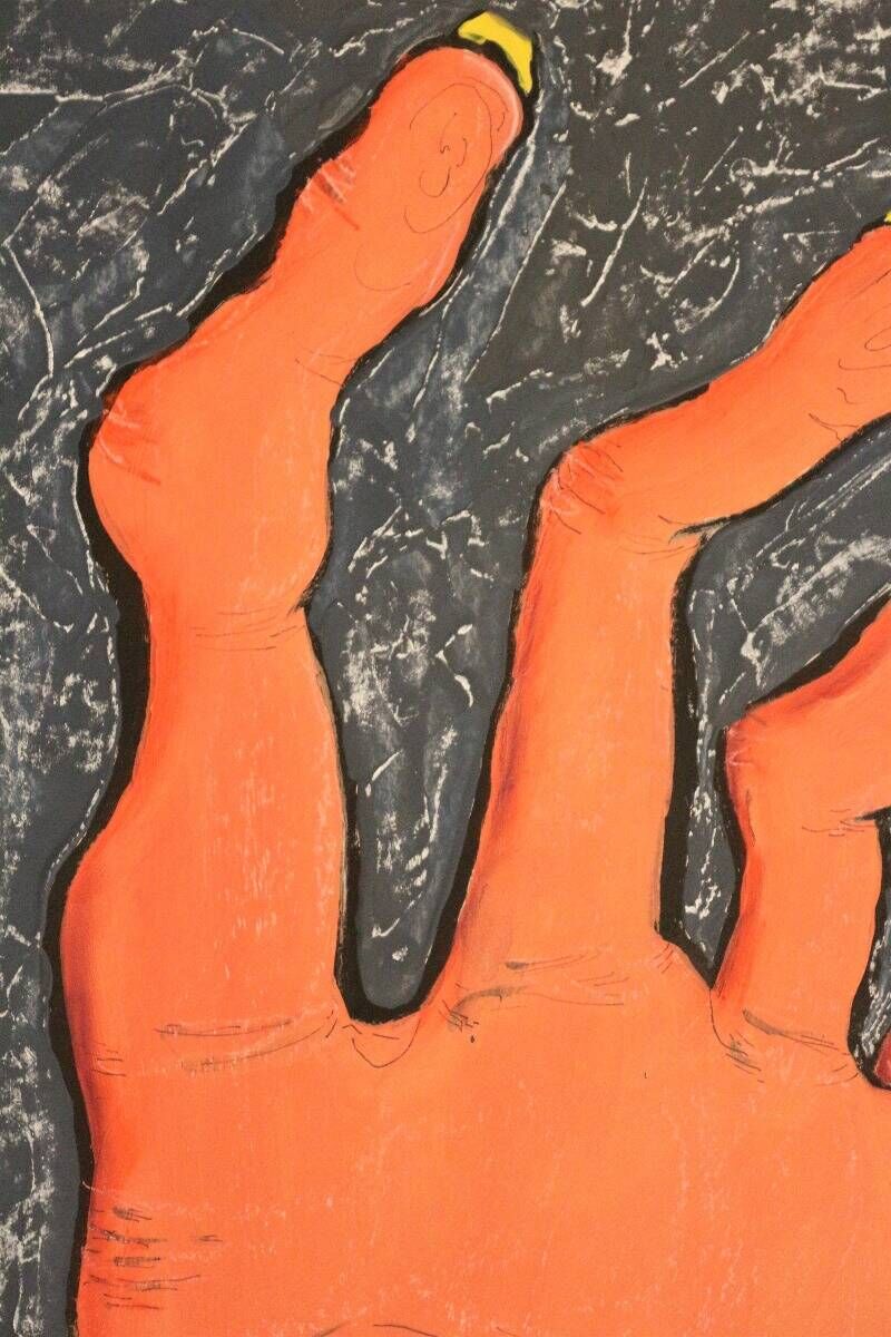 Orange Hand