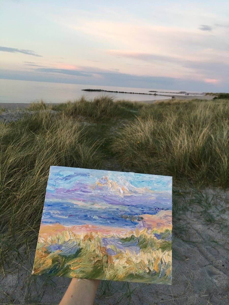 Abendleuchten in Heidkate
