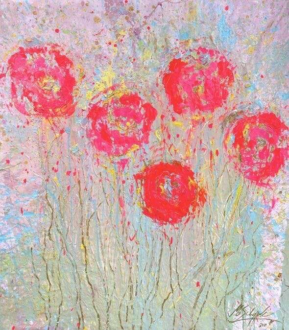 Love Flowers Pink Obsession - Martina  Schepperle  1