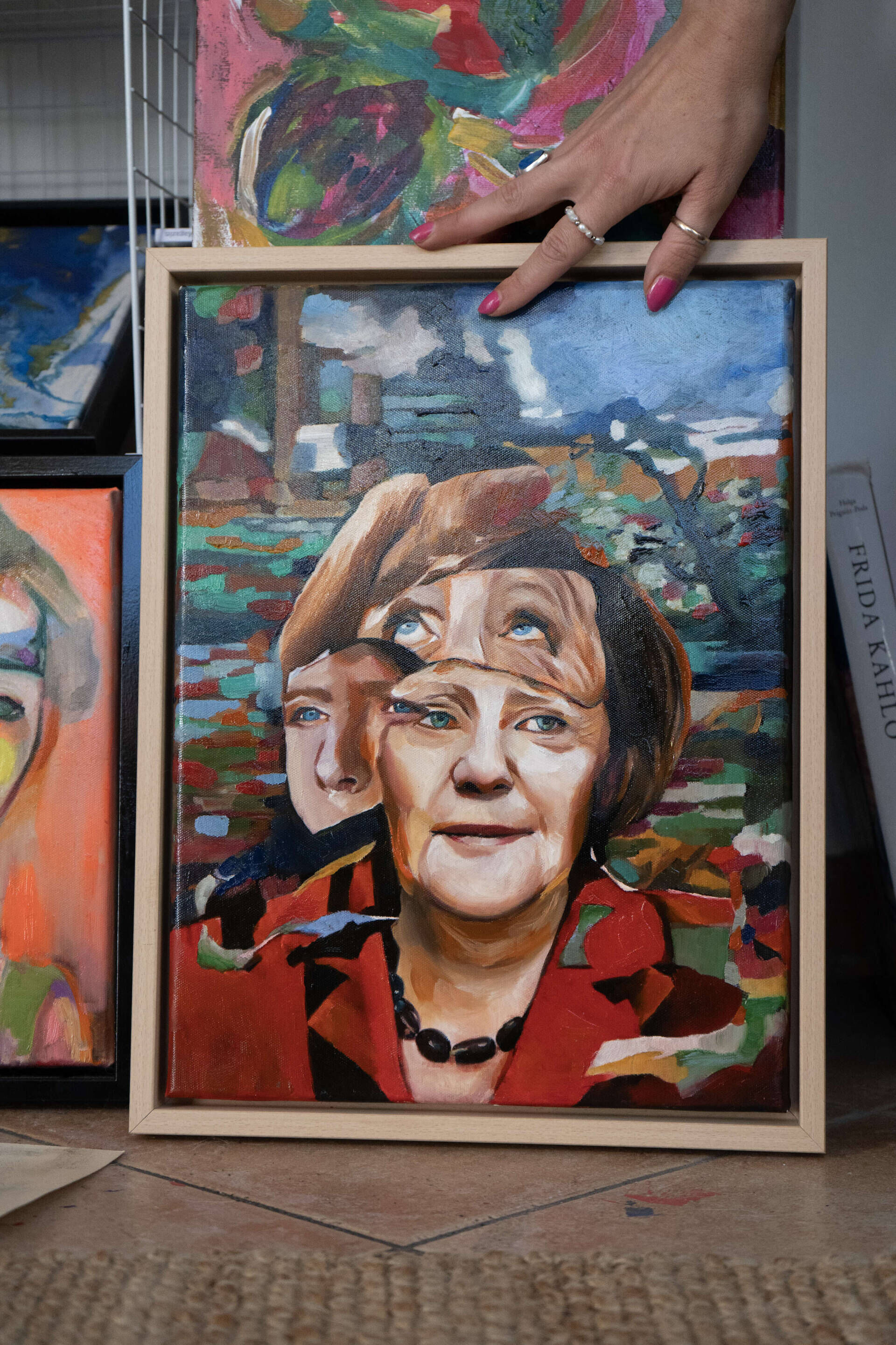The Faces Of Angela Merkel - Julia Sophia  Neundorf 2