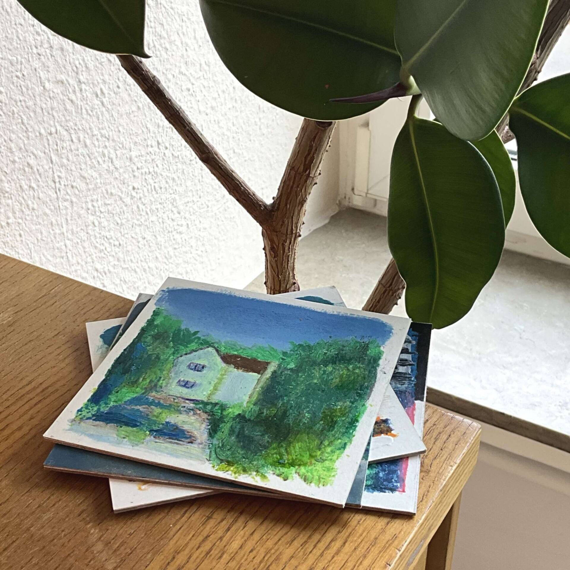 Set aus 4 Papierarbeiten, Nummer 14 - Lukas Franz Zimmermann 10