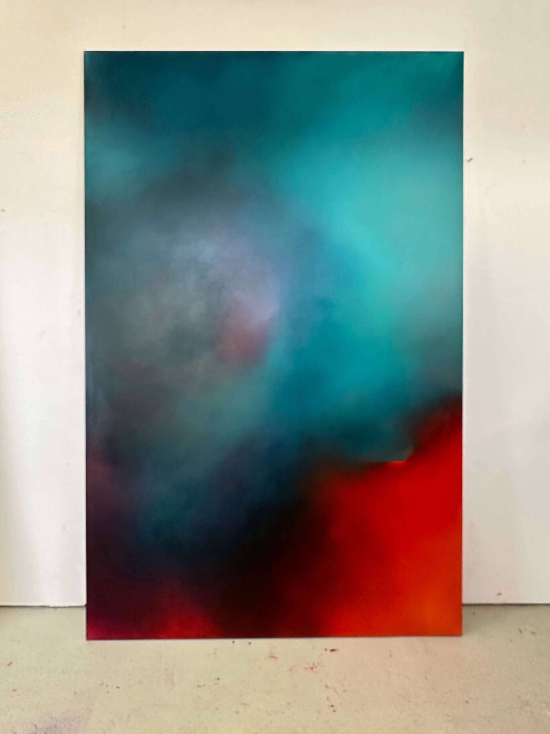 Farbbad Blaurot - Antje Bockeloh 1