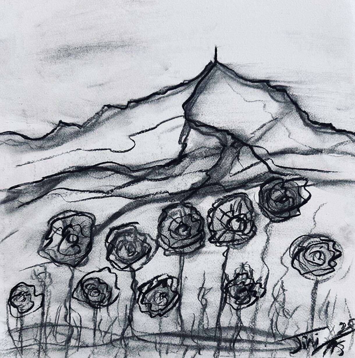 Kitzbüheler Horn with Flowers - Martina  Schepperle  7