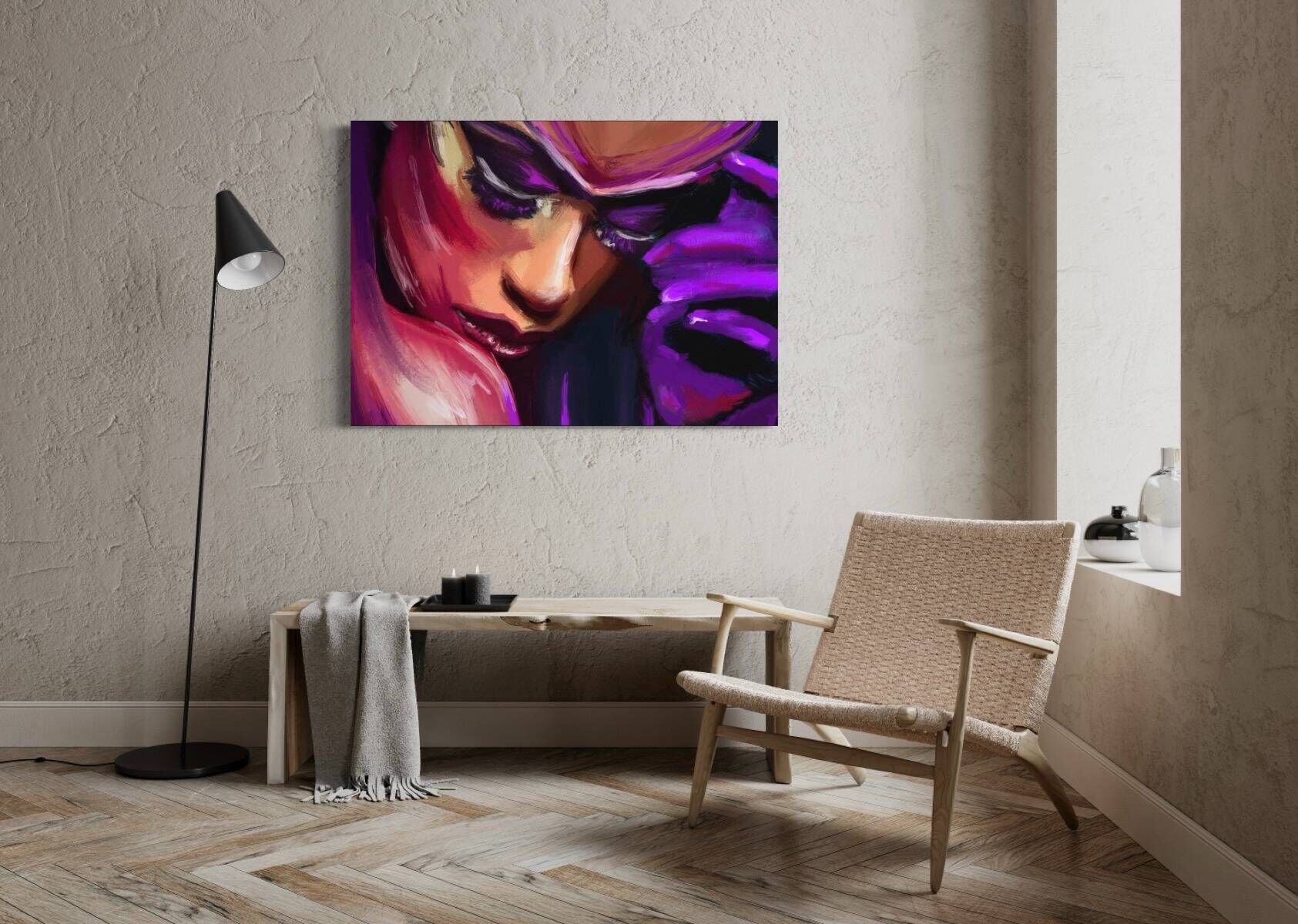 Purple Portrait #4