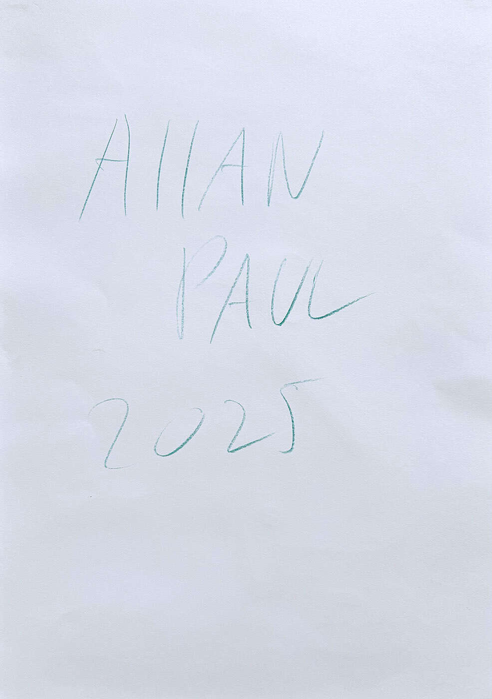 2025 - Allan Paul  2