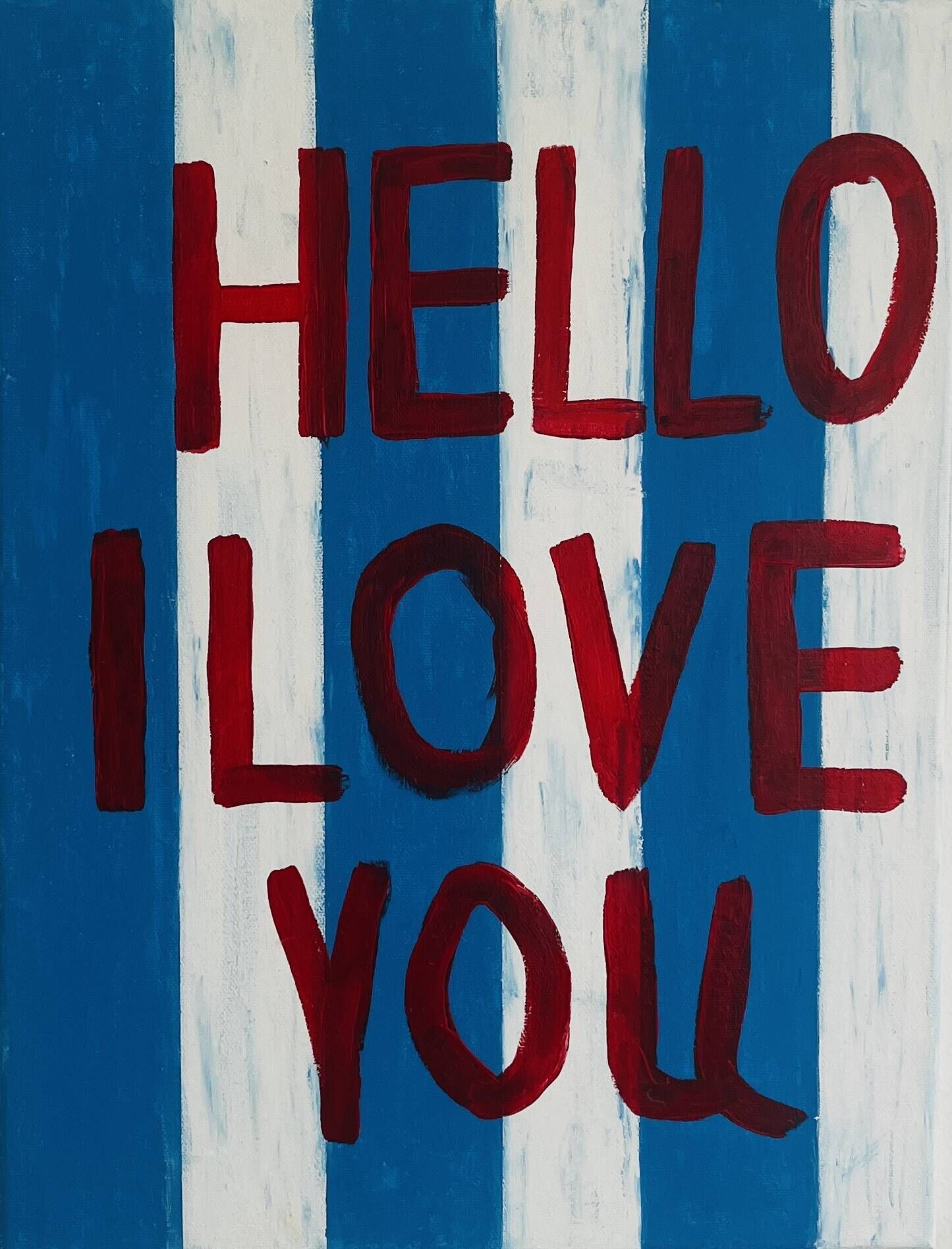 HELLO I LOVE YOU BLAU - Sara von Meer 1