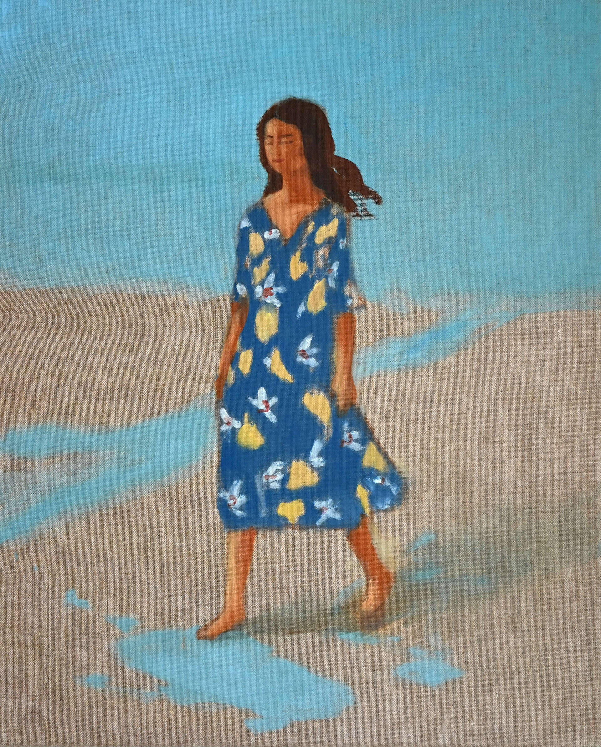 Frau am Meer - Christian Herzig 1