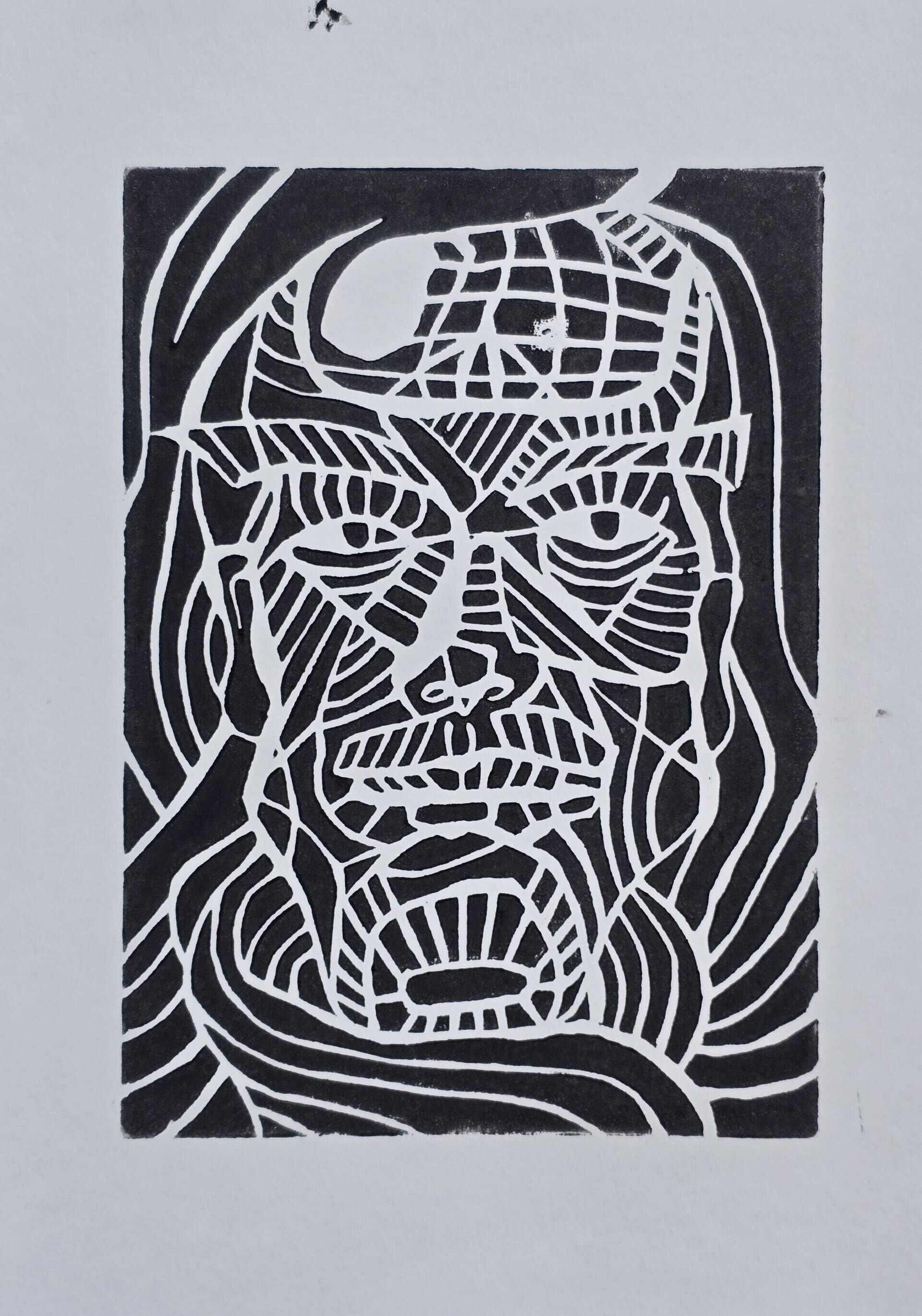 Selbstbildnis mit Schal - Joel Li Boonma 1