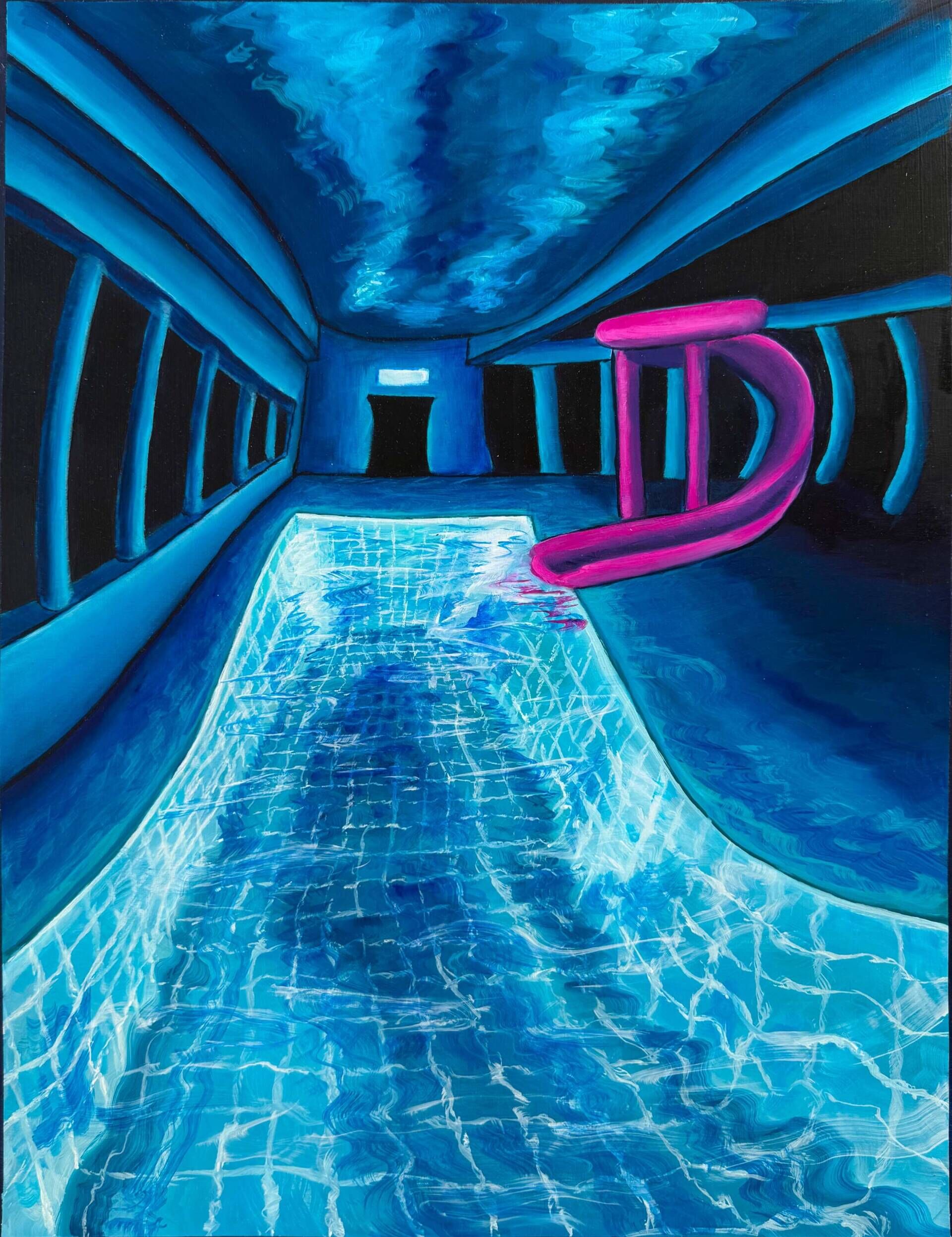 Midnight pool - Maria Pantagoutsou 1