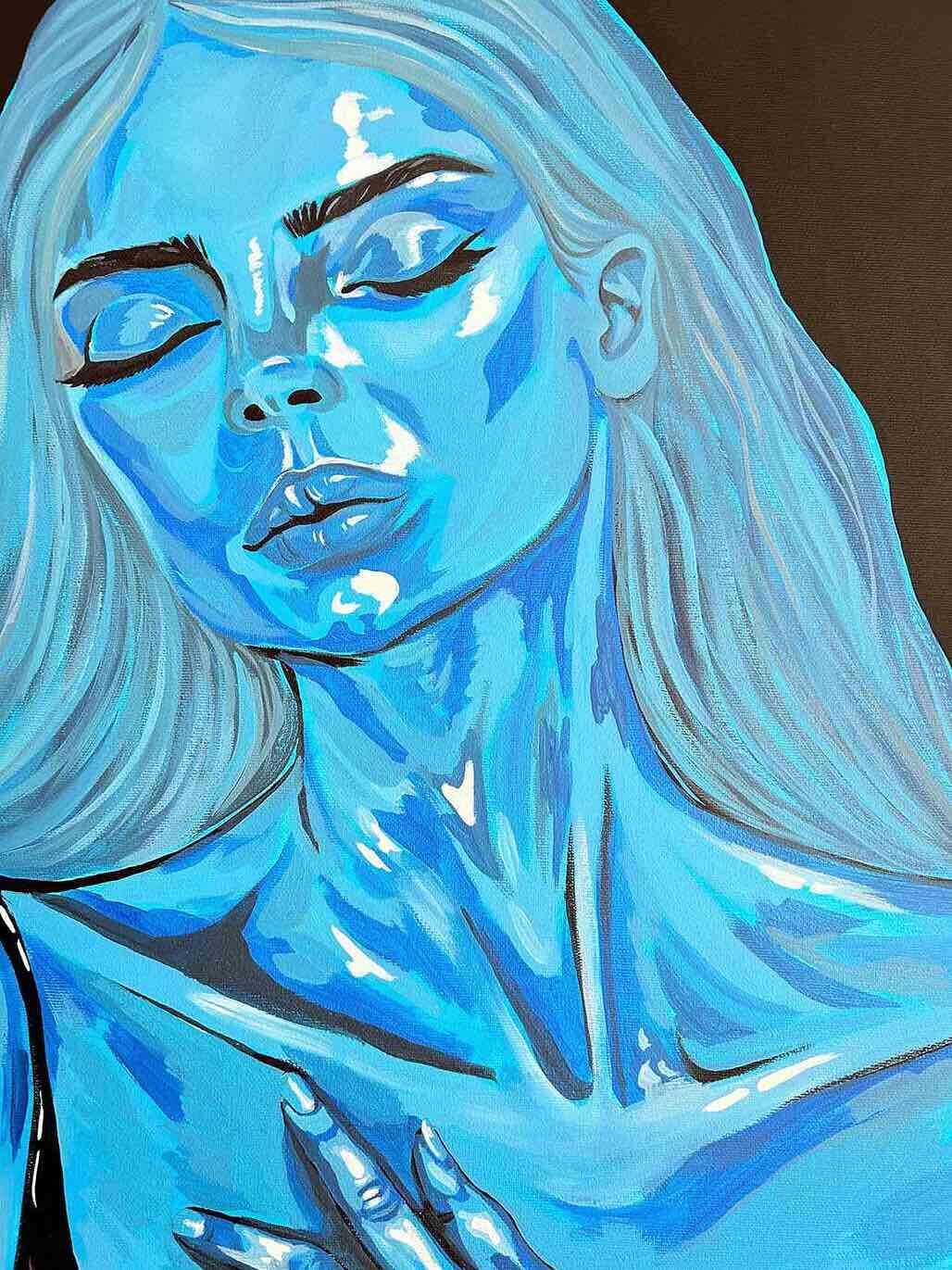 Lady in blue - Stella Mierendorff 5