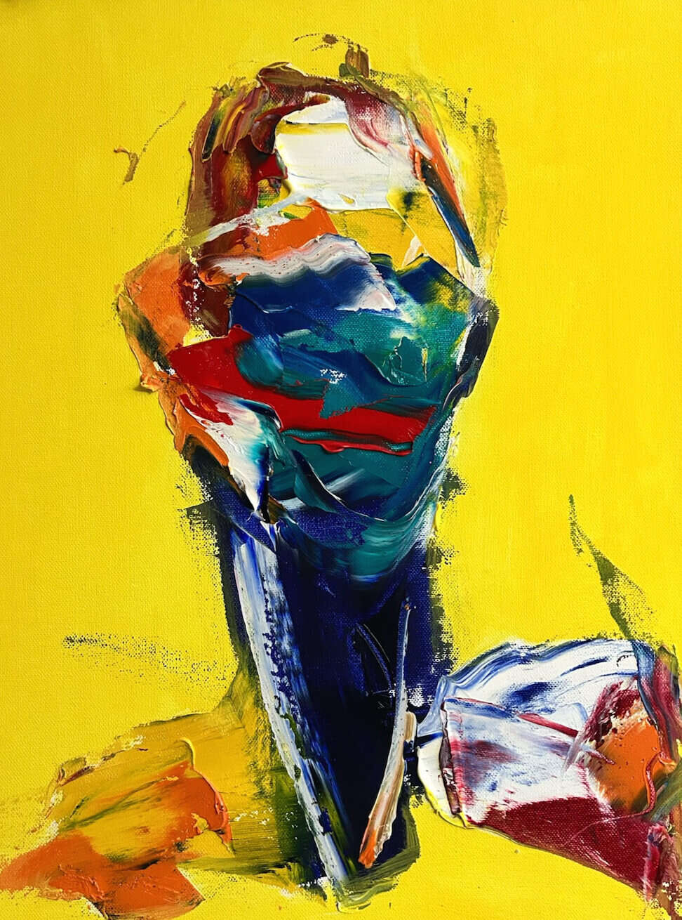 Colour Portrait Gelb I - Leonel Perez 1