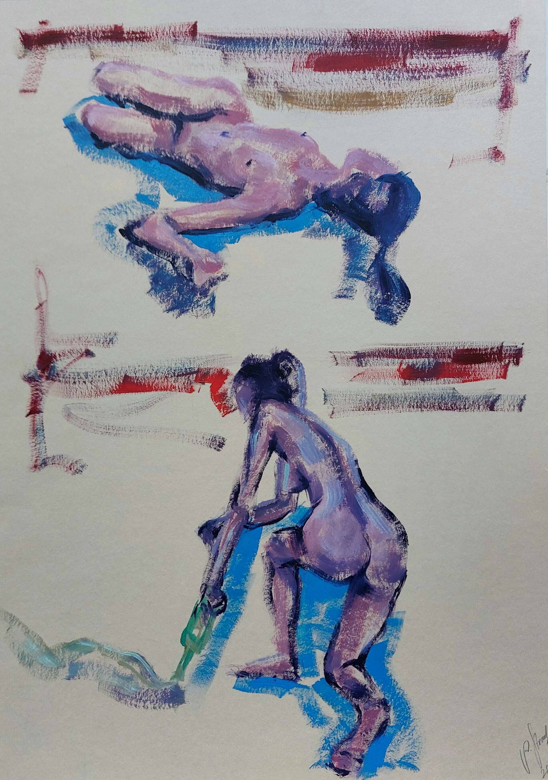 Aktstudie - Alexander Straub 1