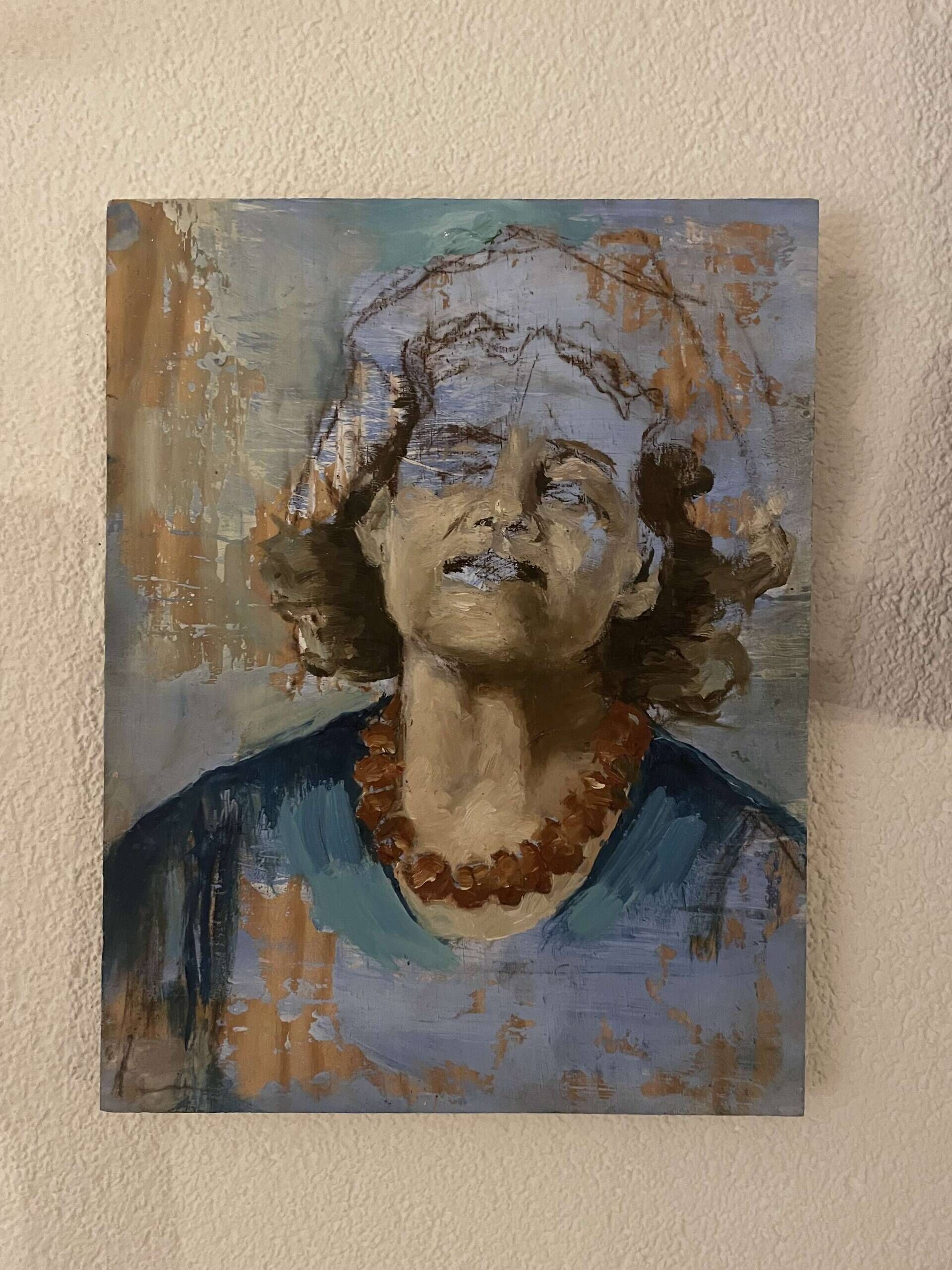 Frau mit Perlenkette - Jule Marie Appel 2