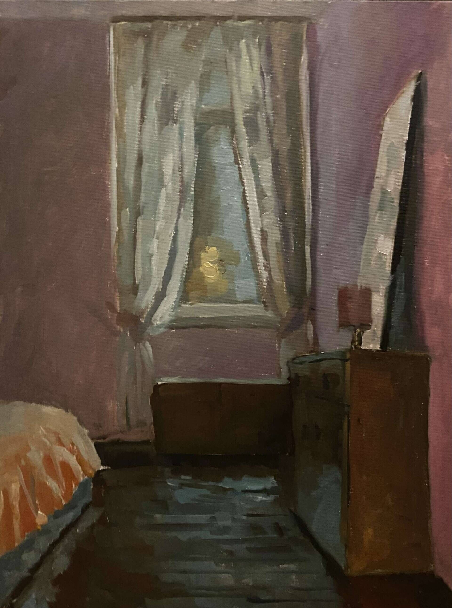 Kühles Licht in rosa Zimmer  - Lilli Geyer 1