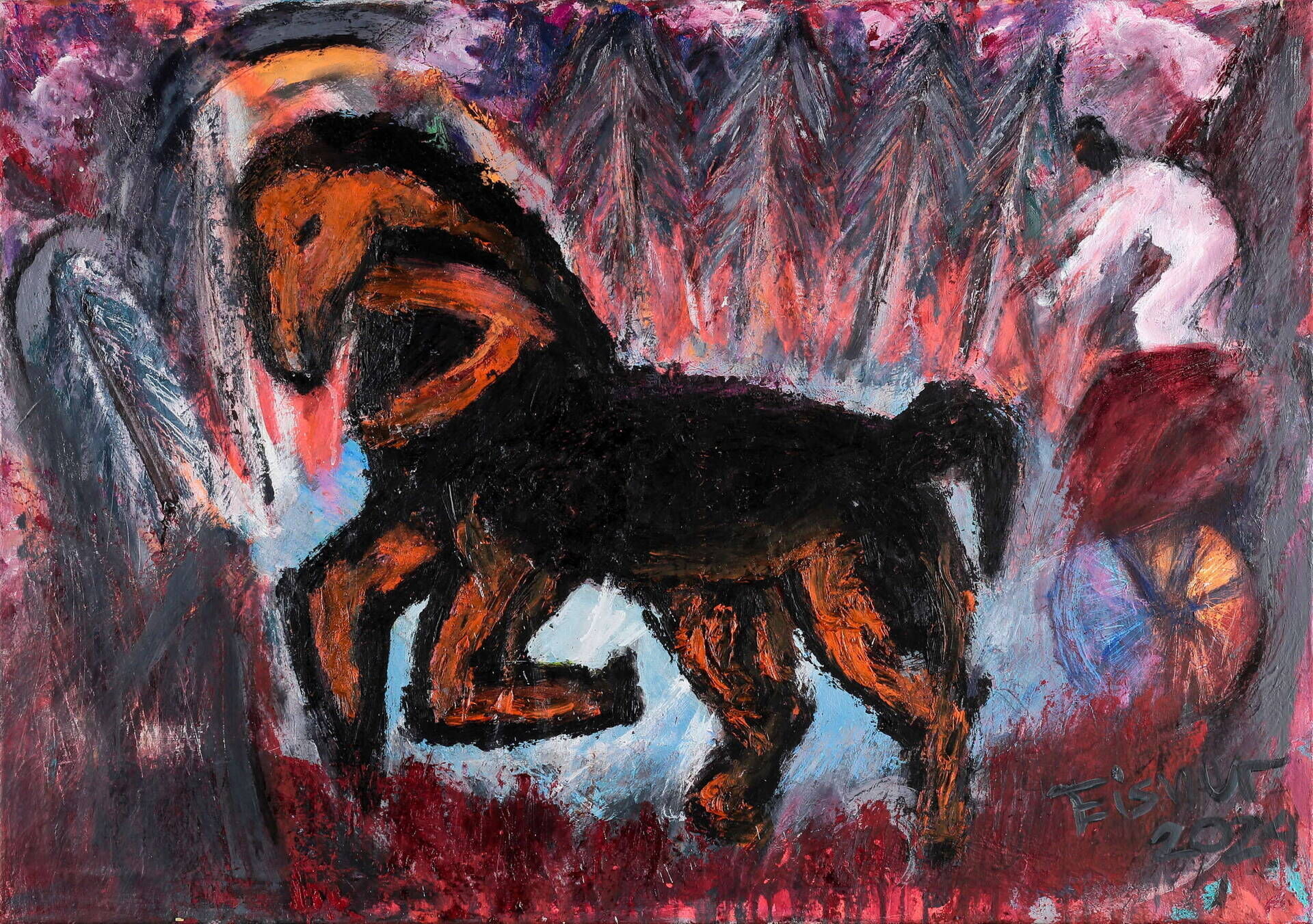 »Kapriziöse Pferde – Ritt zurück« - Alexej Eisner 1