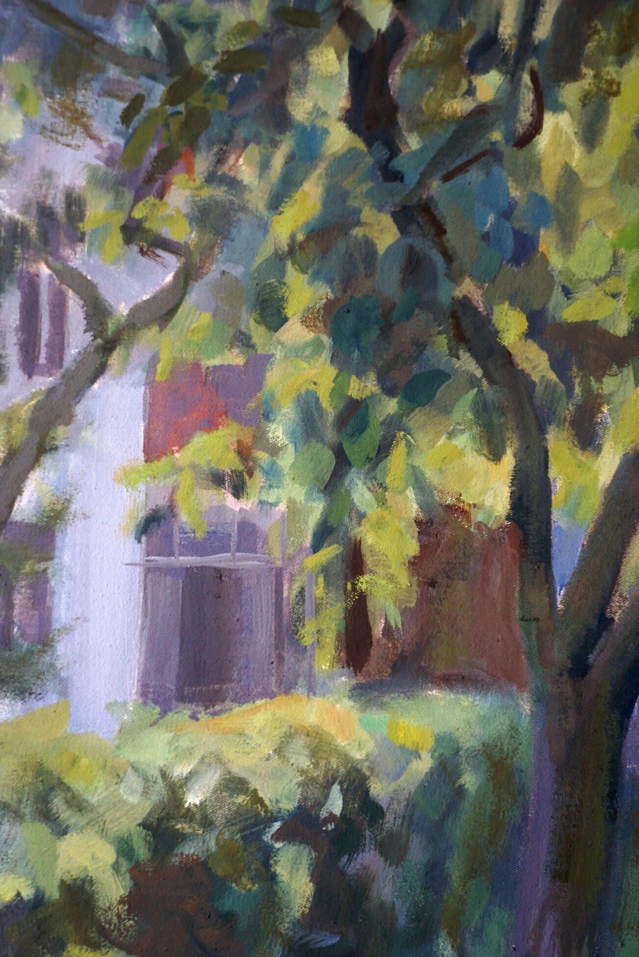 Bäume im Hinterhof - Ruxiao Zhang 2