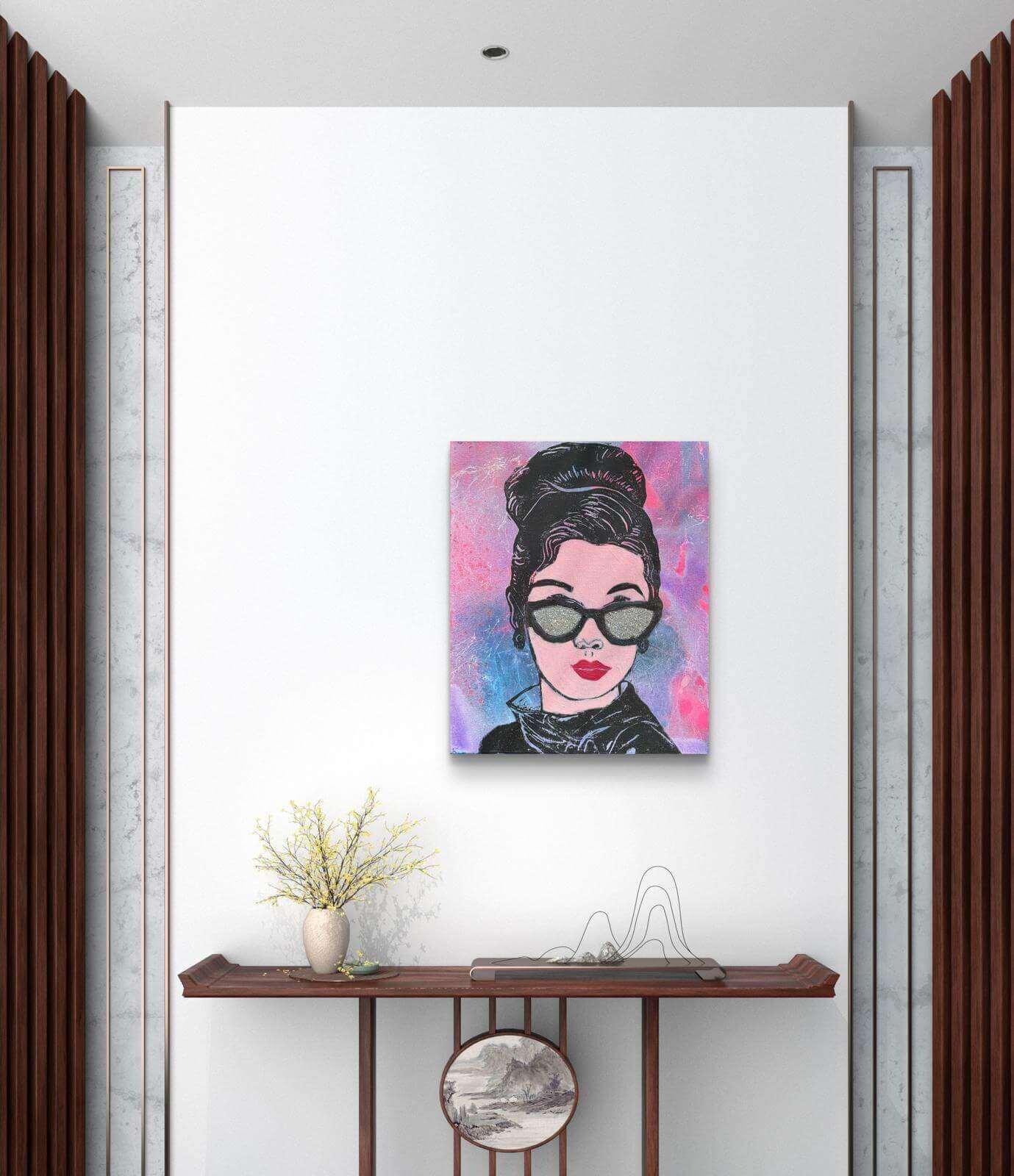 THE COOL COLOURGIRL 02 Linolschnitt - Sybille Stein 6