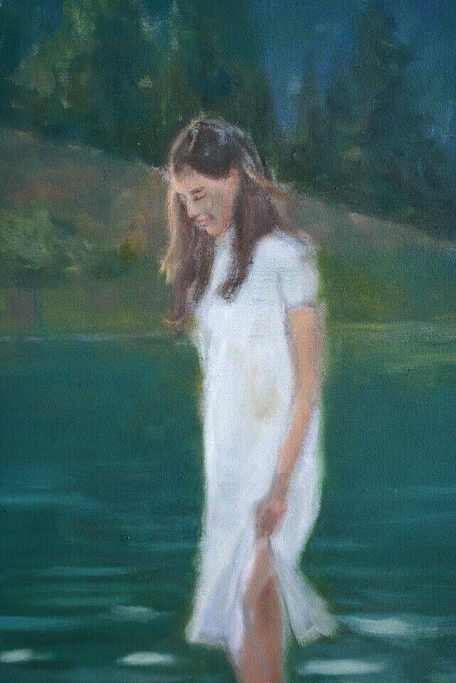 Frau am See - Christian Herzig 1