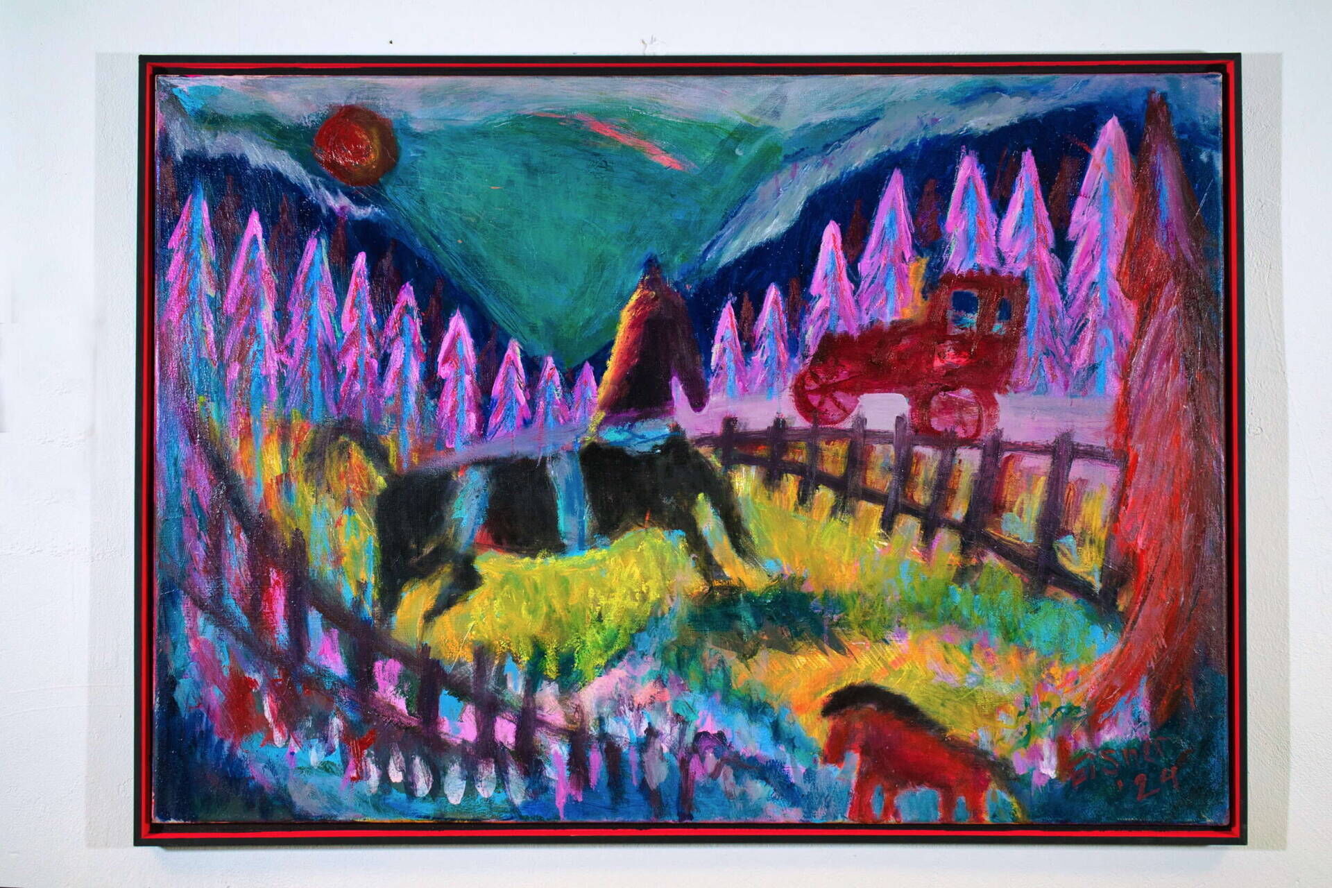 »Kapriziöse Pferde – Wendepunkt« - Alexej Eisner 1