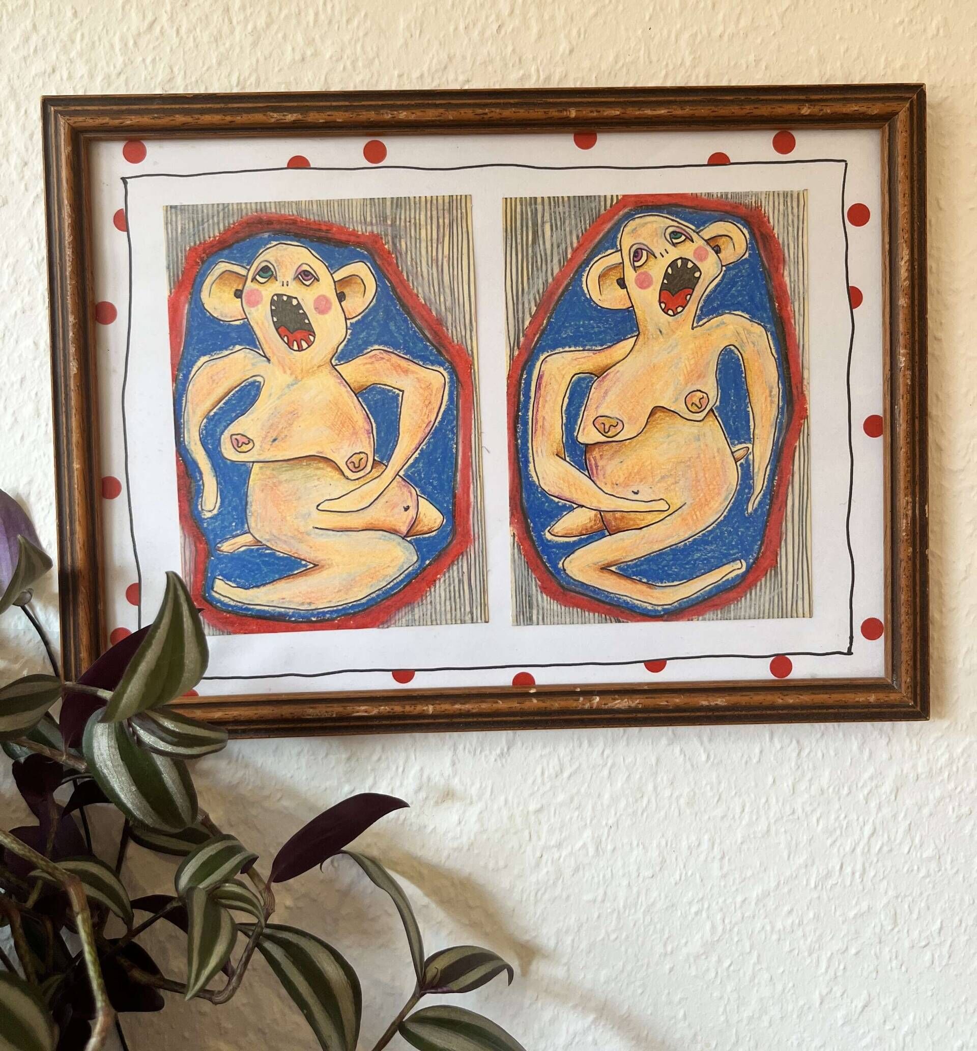 zwei in Blasen vor gestreift - Lara Burgmann 4