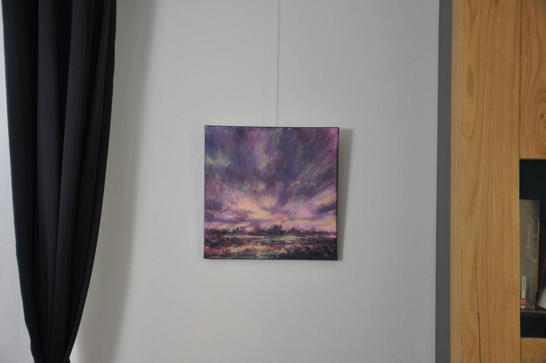 Wolkenaufbruch Violett III