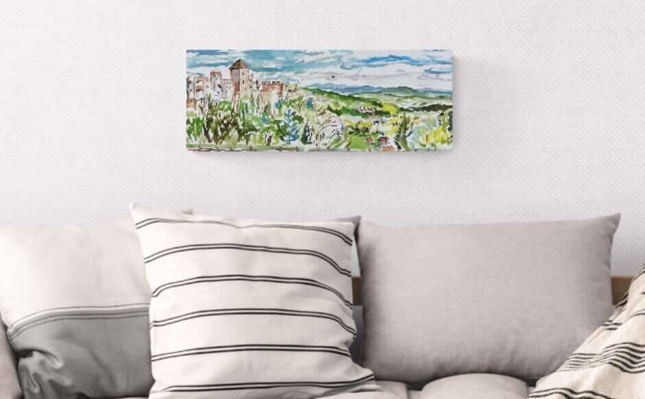 Krzeszowice, Borki, Plein Air - Judit Flamich 1
