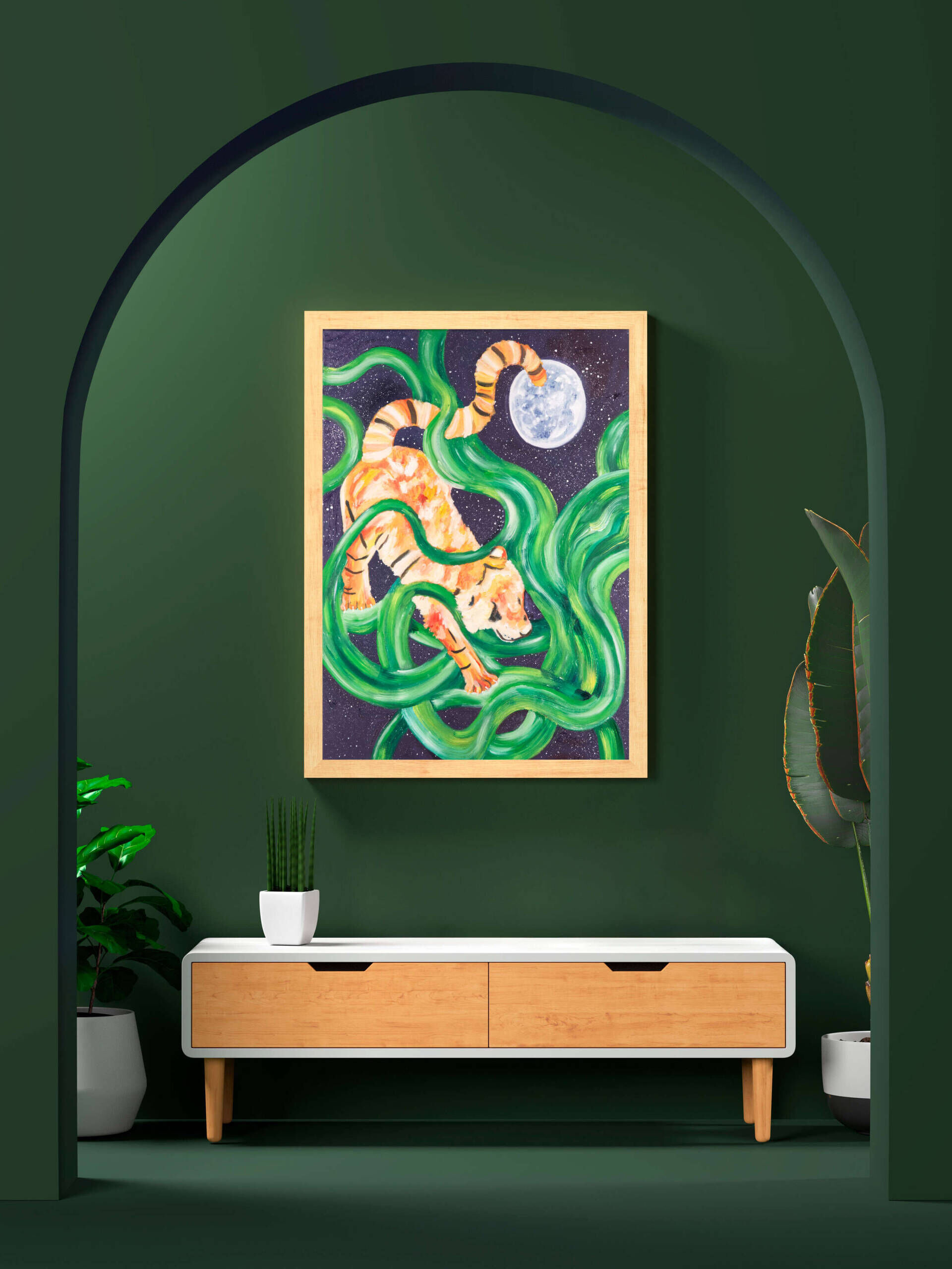 The Tiger The King Of The Jungle  - habiba el kholy 1