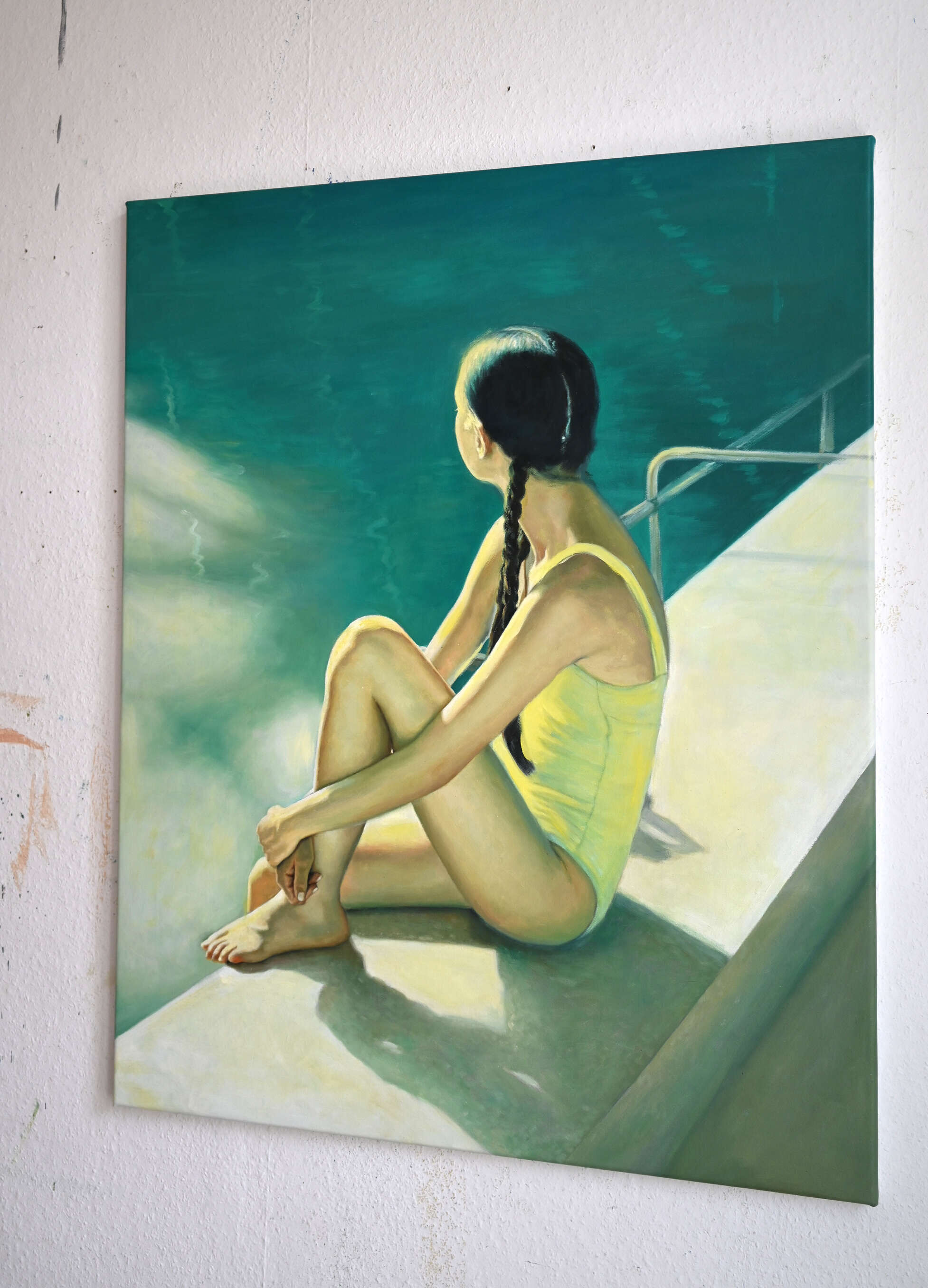 Mädchen am Pool - Christian Herzig 3