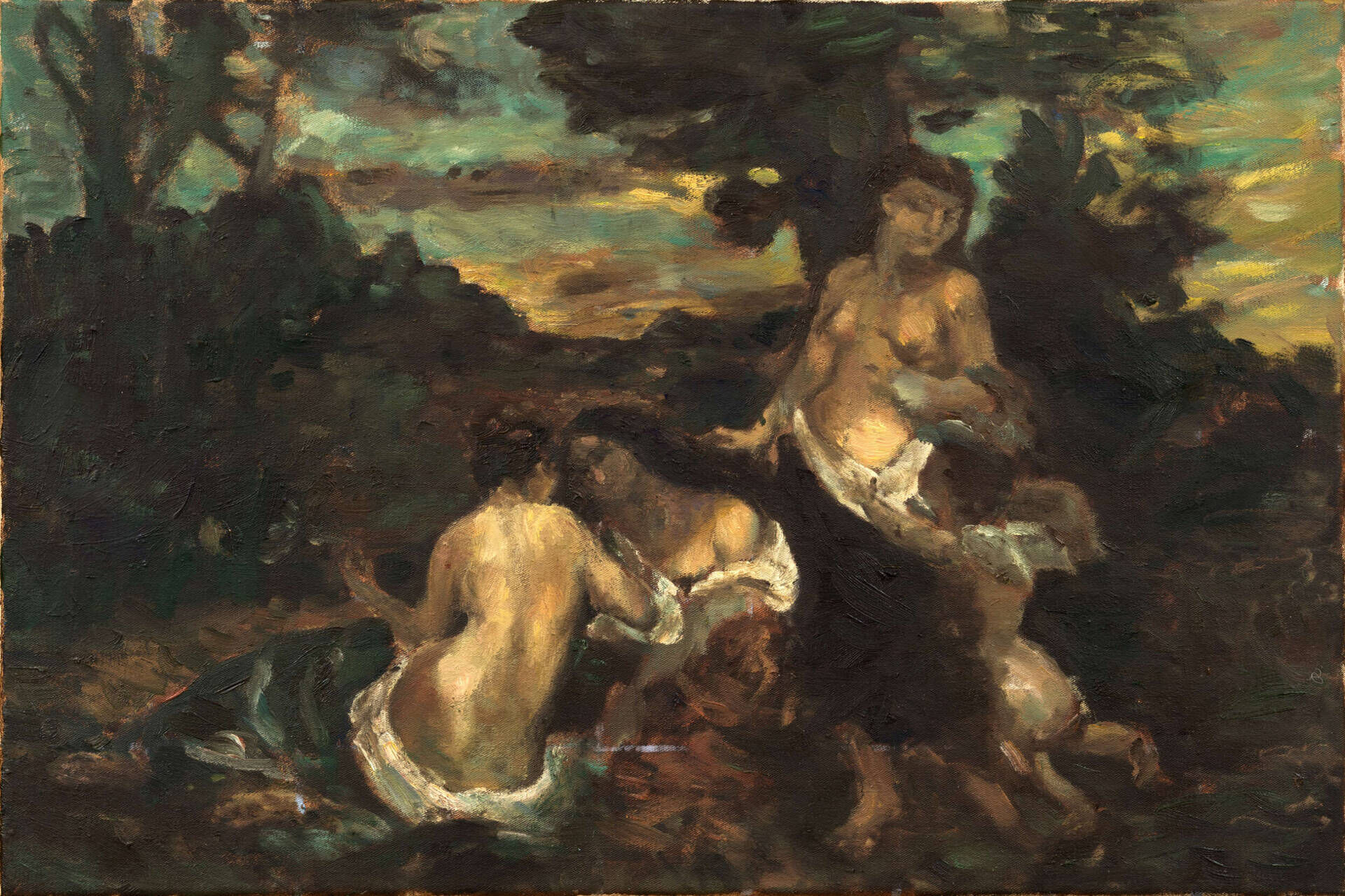 Nymphen und Amor - Christian Herzig 1