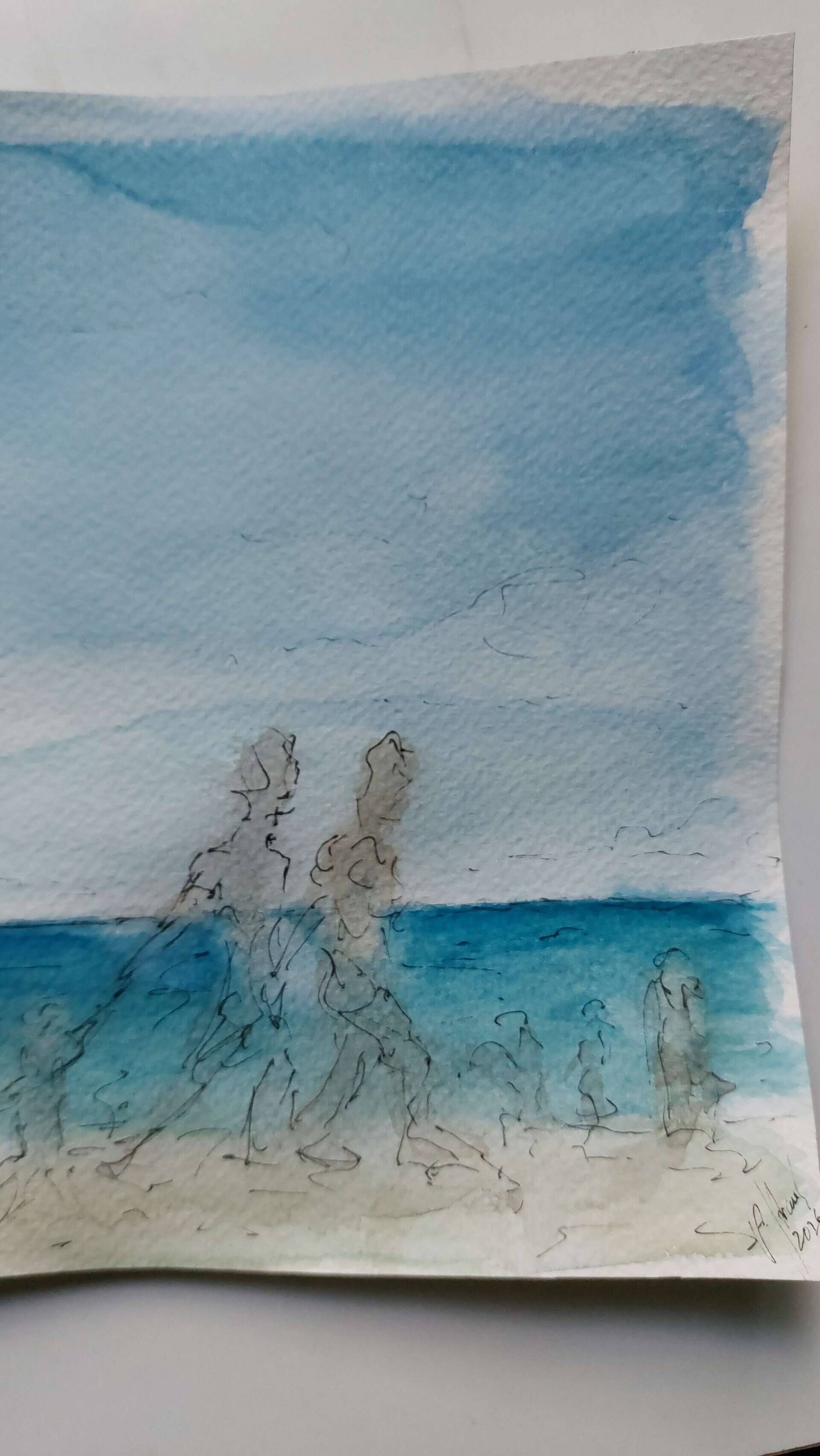 Menschen am Strand - Alexander Straub 7