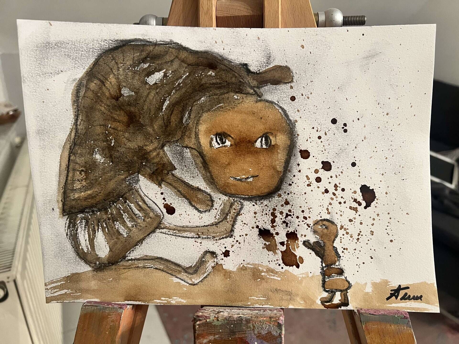 Roh I - Begegnung - Alina Fenn 2