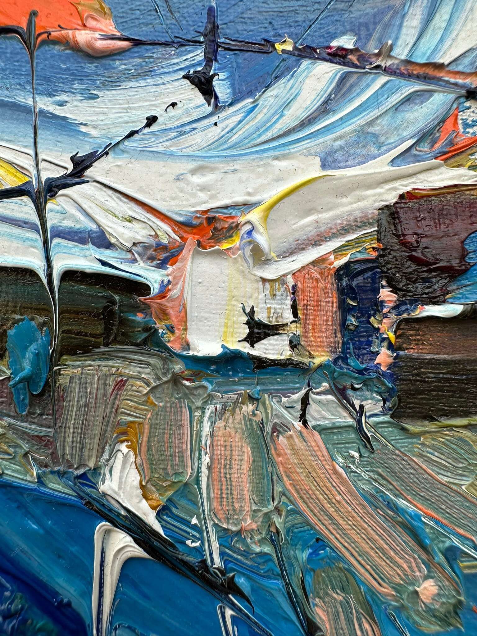 Abends am Bahnhof - Noah Rennebaum 3