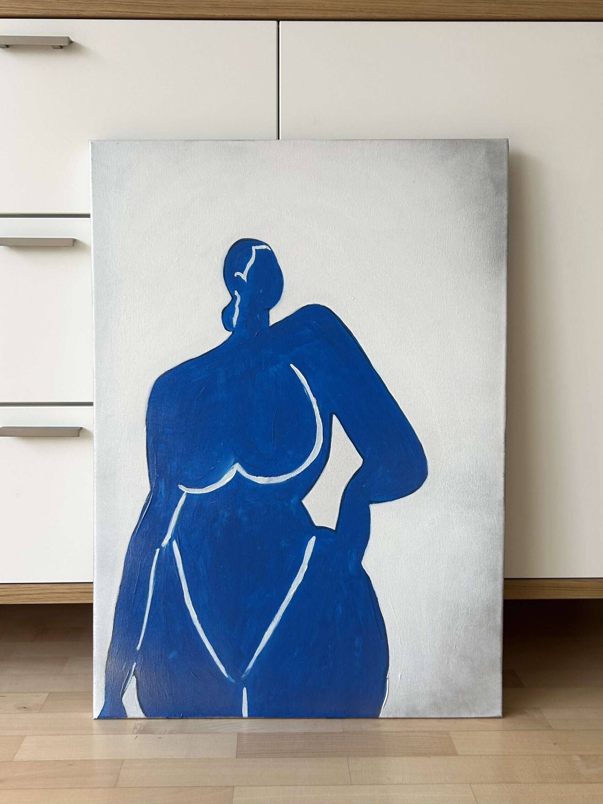 Frau in Blau  - Ana Carmona Hernandez 2