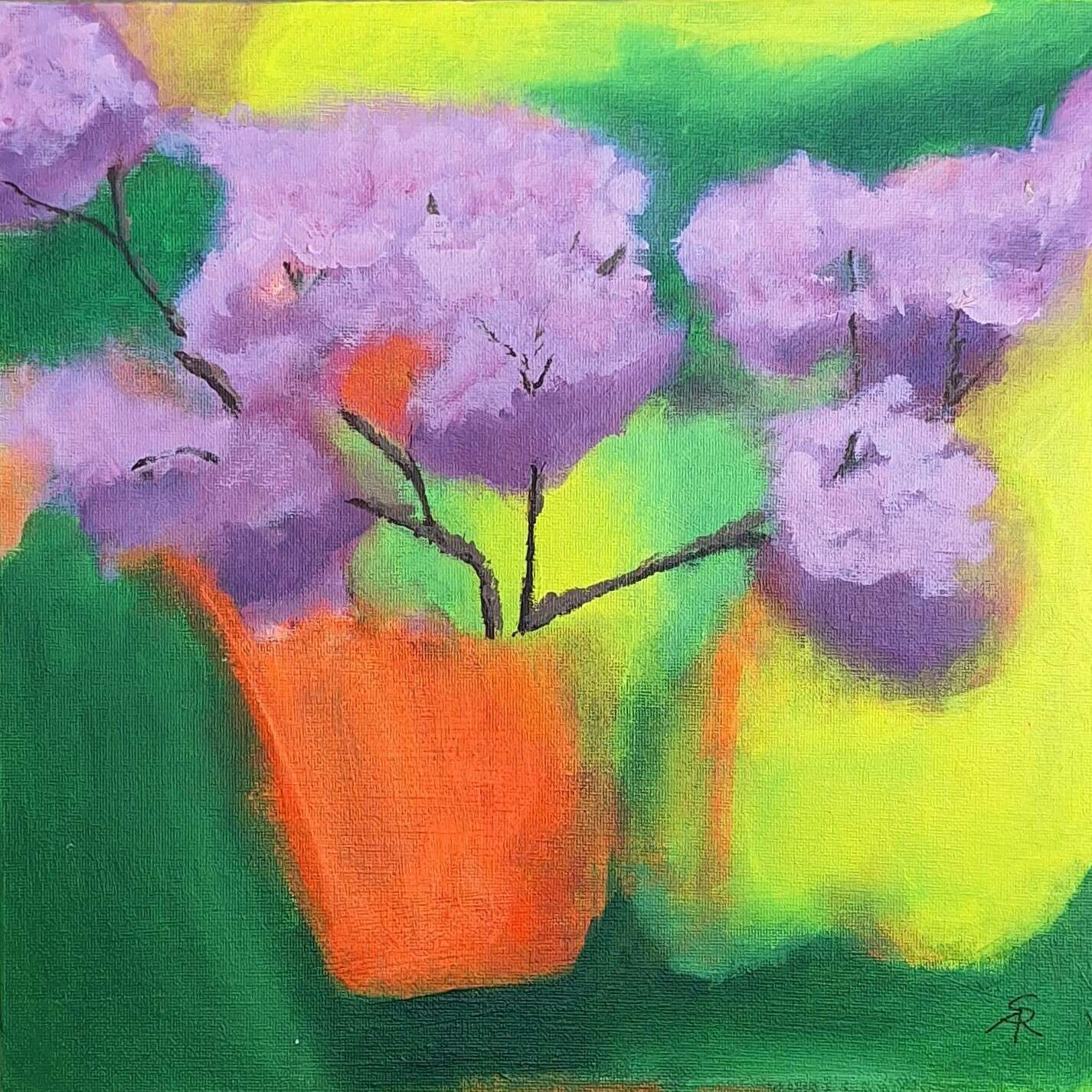 Cherry Blossom Neon - Sara Wimmers 1