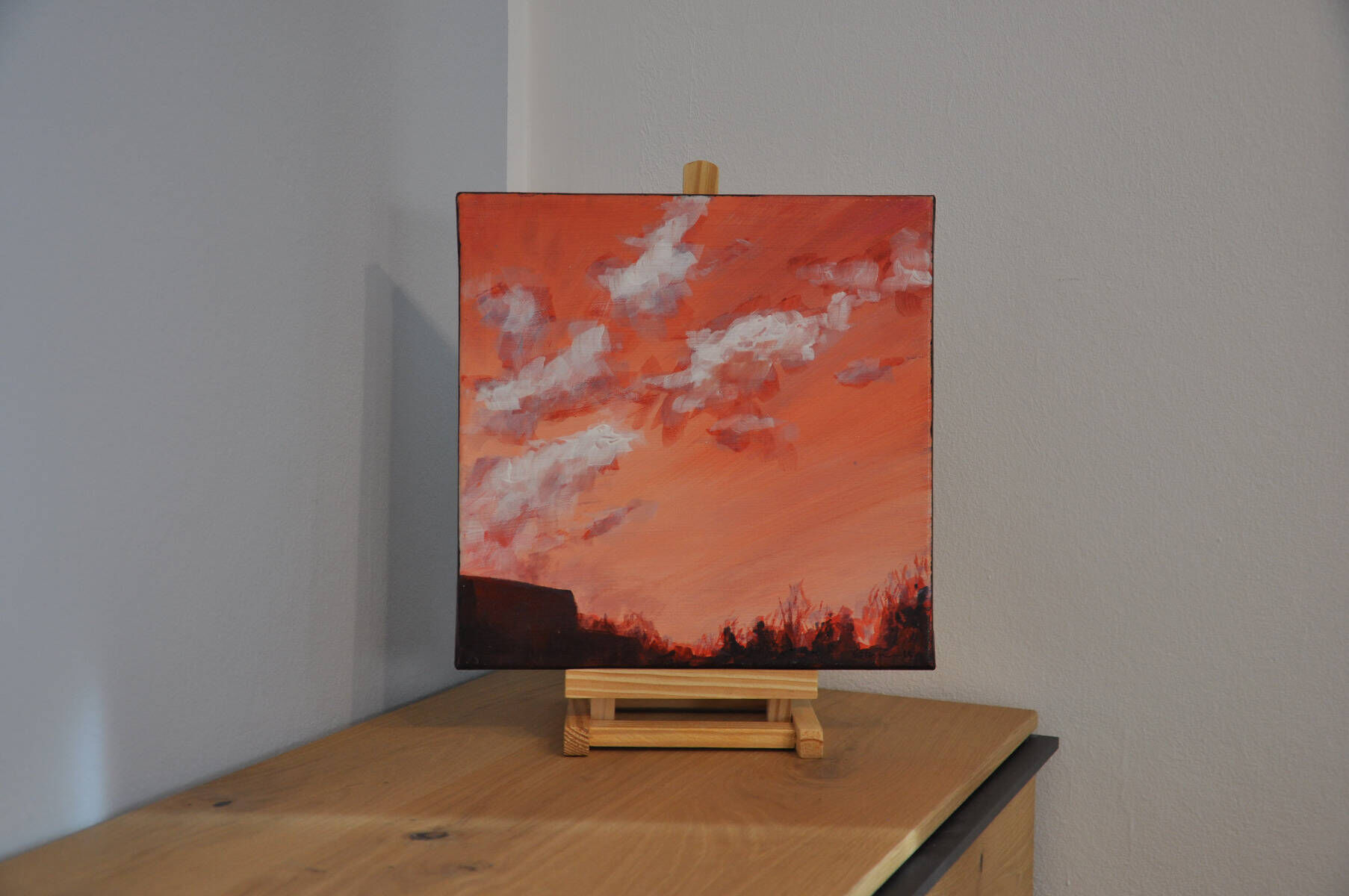 Abendhimmel Leuchtend