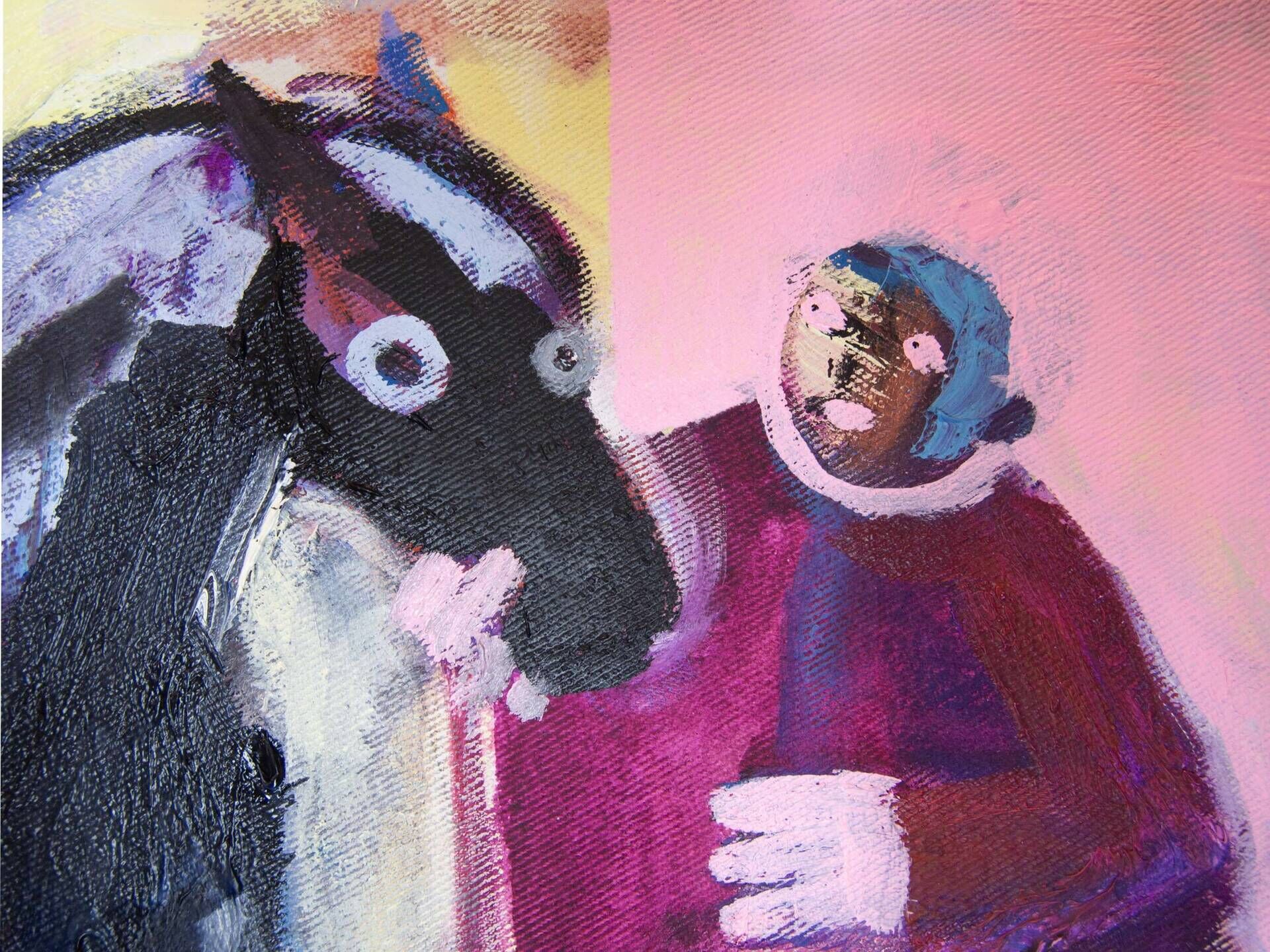 Horse and Flowers - Charlotte Genser 3