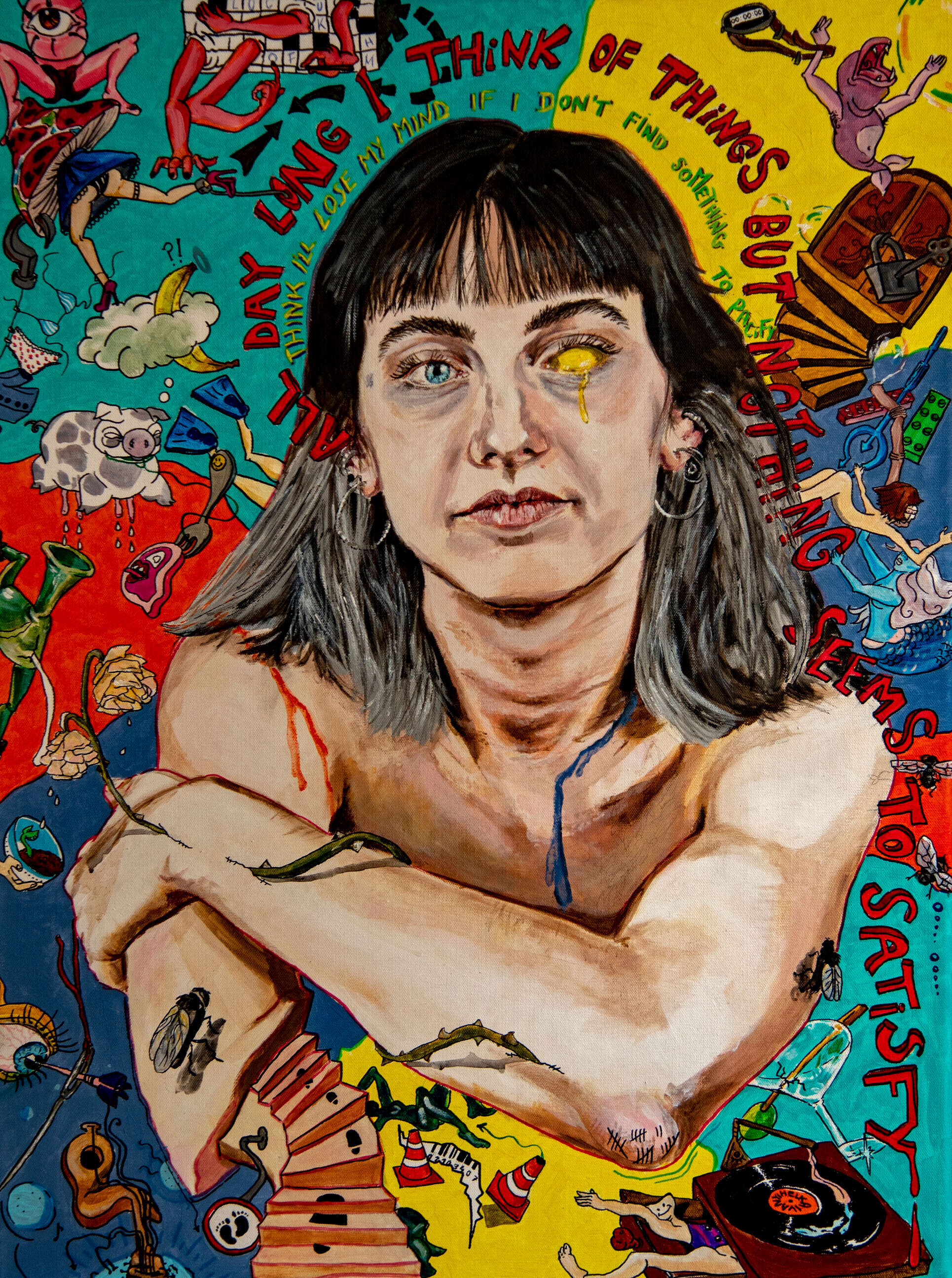 The Second Lockdown Selfportrait - Helka Ivanyi 1