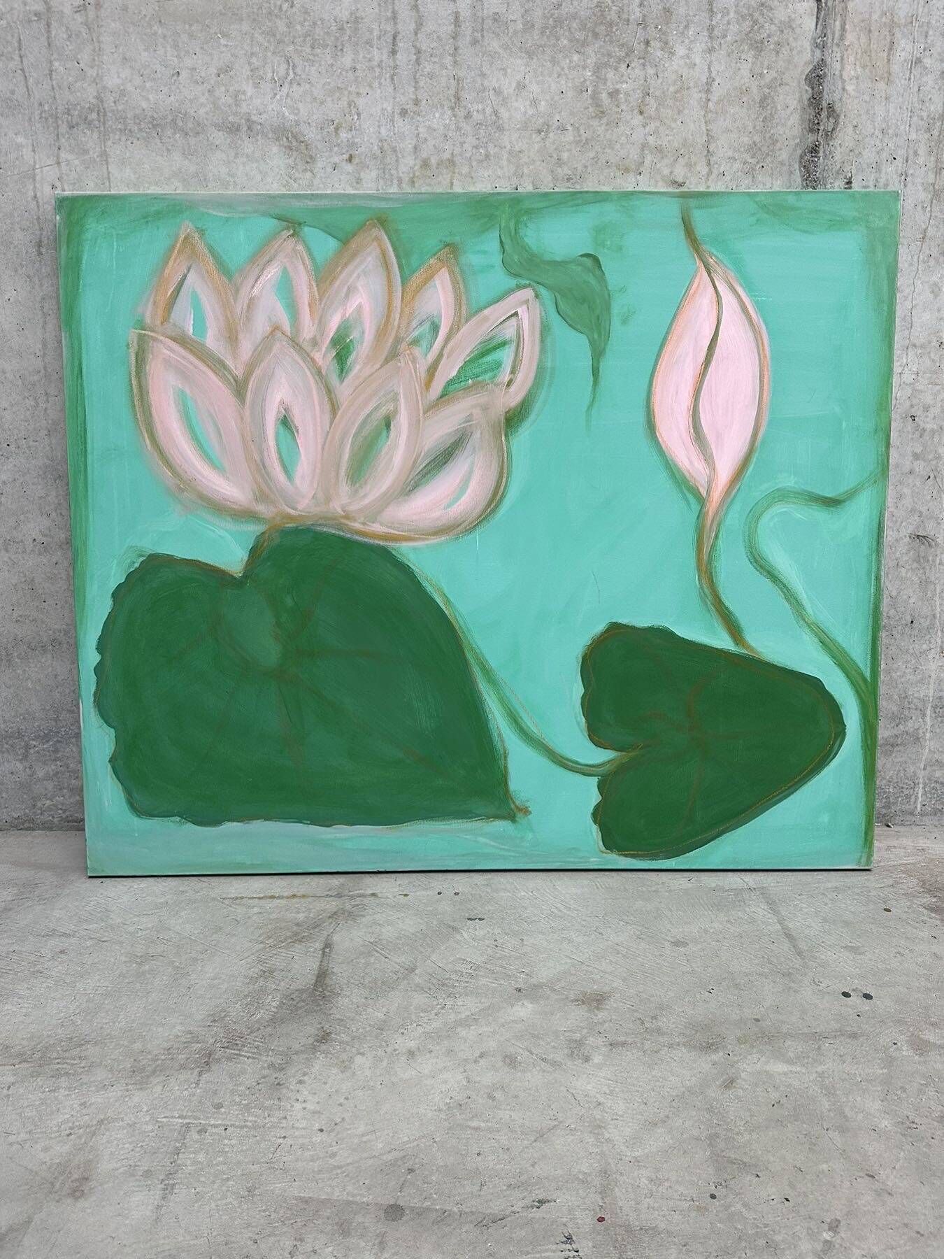 Waterlilies Green Dream - Martina  Schepperle  1