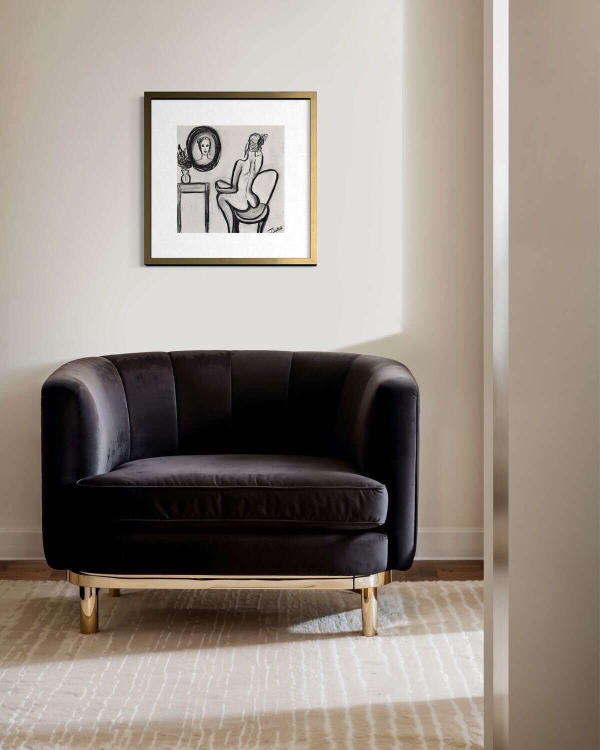 Der Blick in den Spiegel - Martina  Schepperle  2