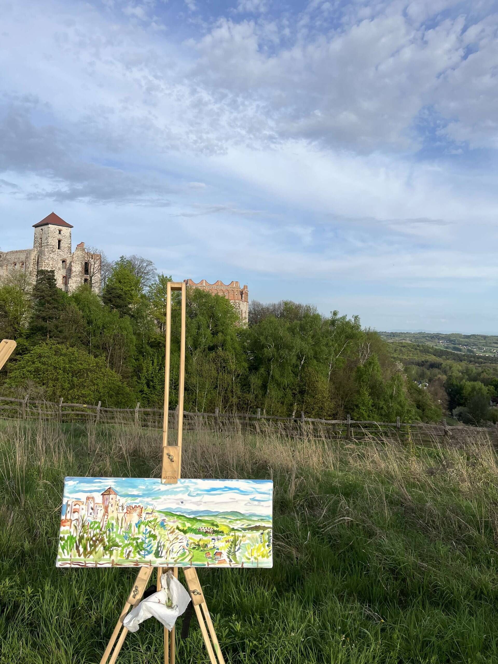 Krzeszowice, Borki, Plein Air - Judit Flamich 2