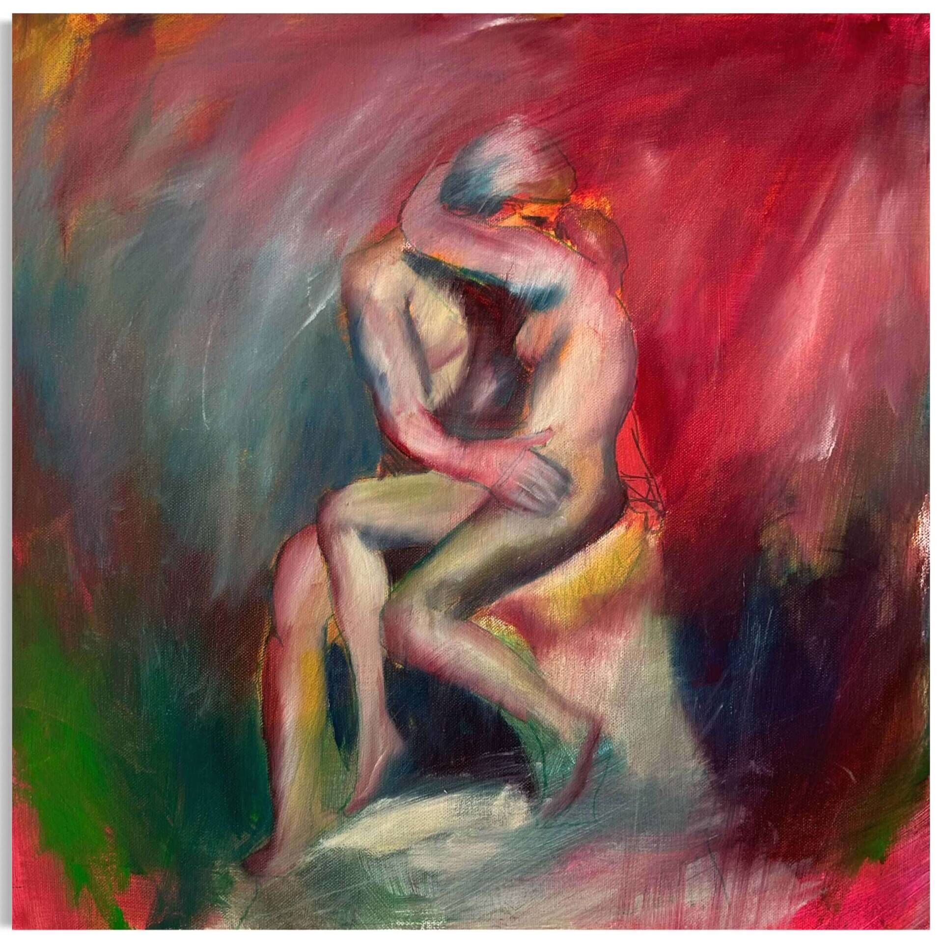 The Kiss Affter Rodin  - Leonel Perez 1