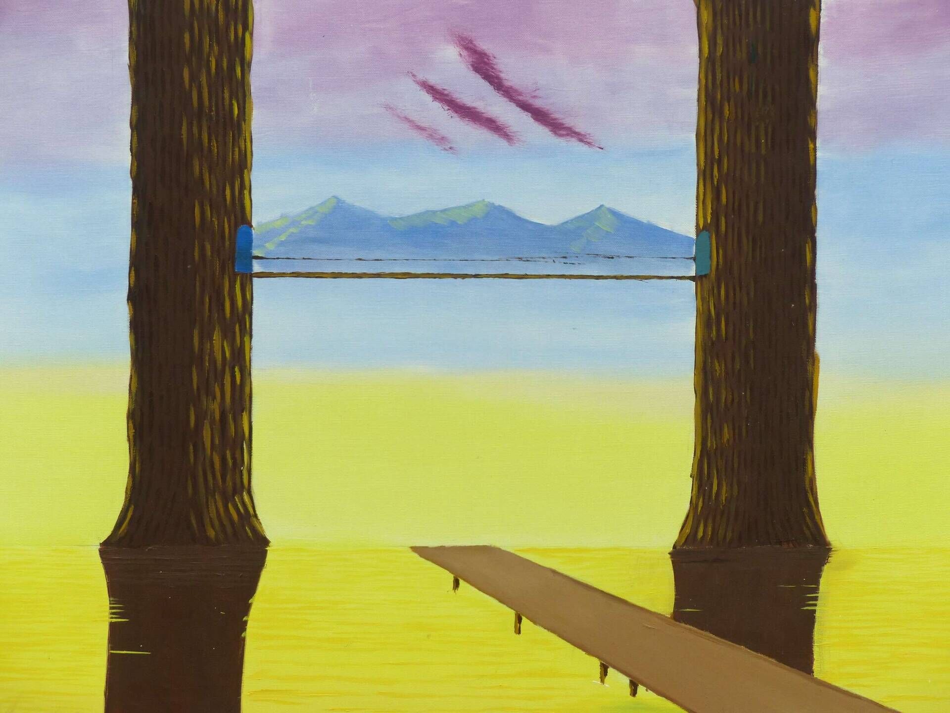 Baumbrücke am Sonnenlicht - Mirko Lassalle 2