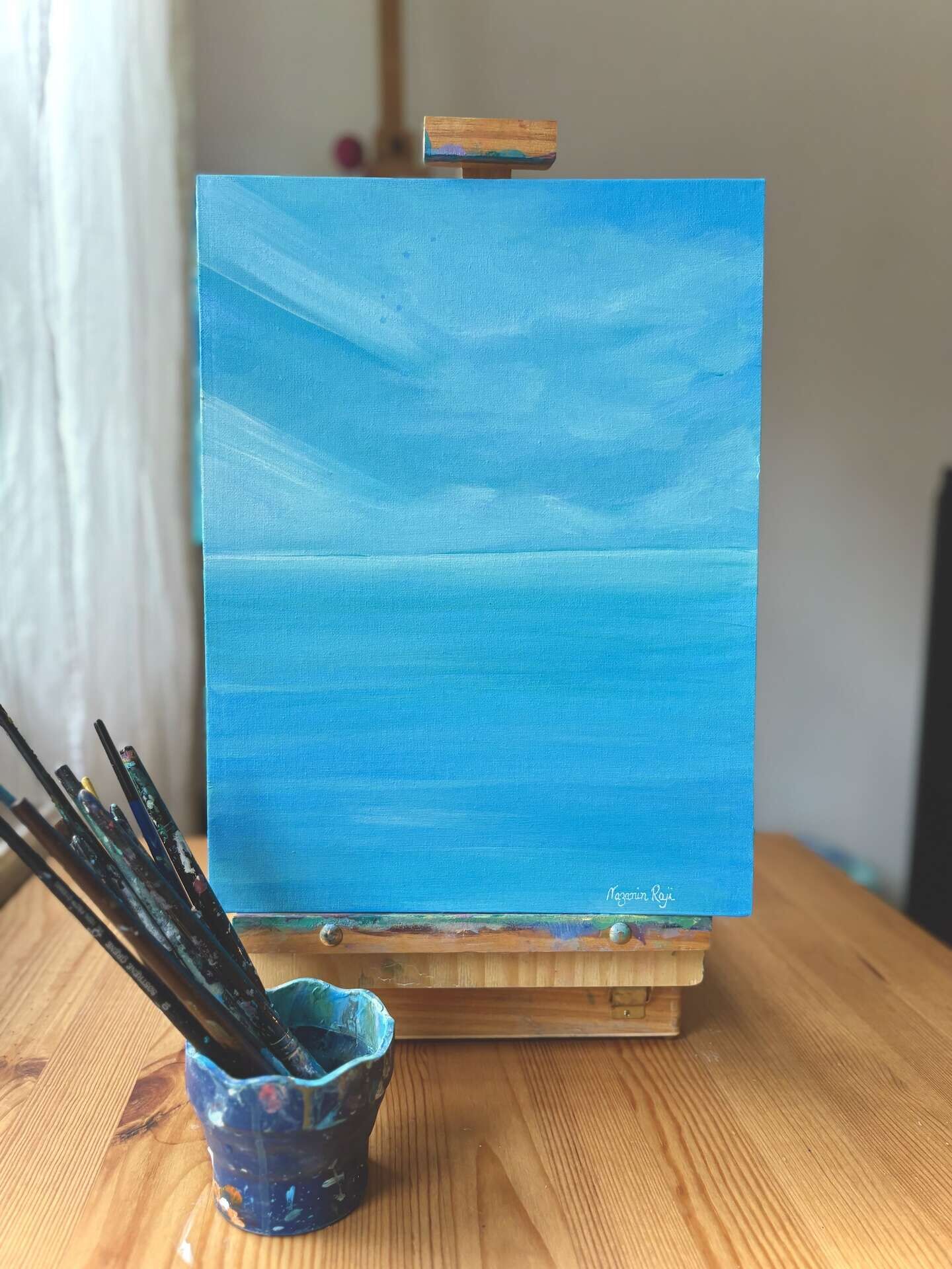 Licht, das durch die Wolken bricht - Nazanin Raji 2