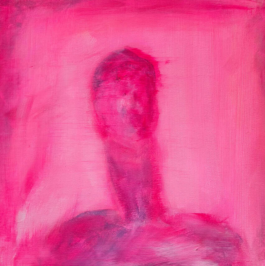 Dissolved Portrait in Magenta - Leonel Perez 1
