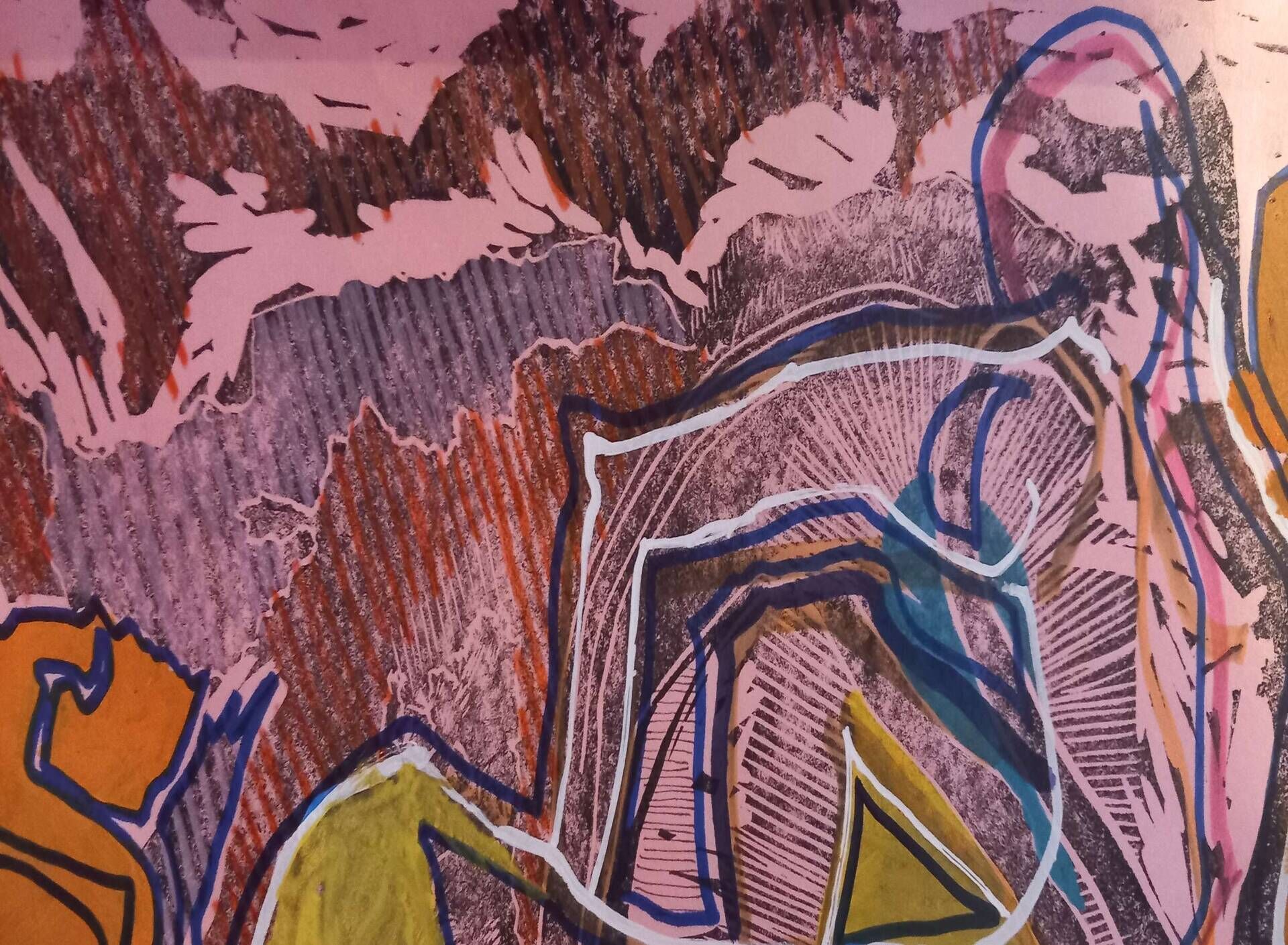 Improvisation: sitzender Mensch - Lucia Herden 4
