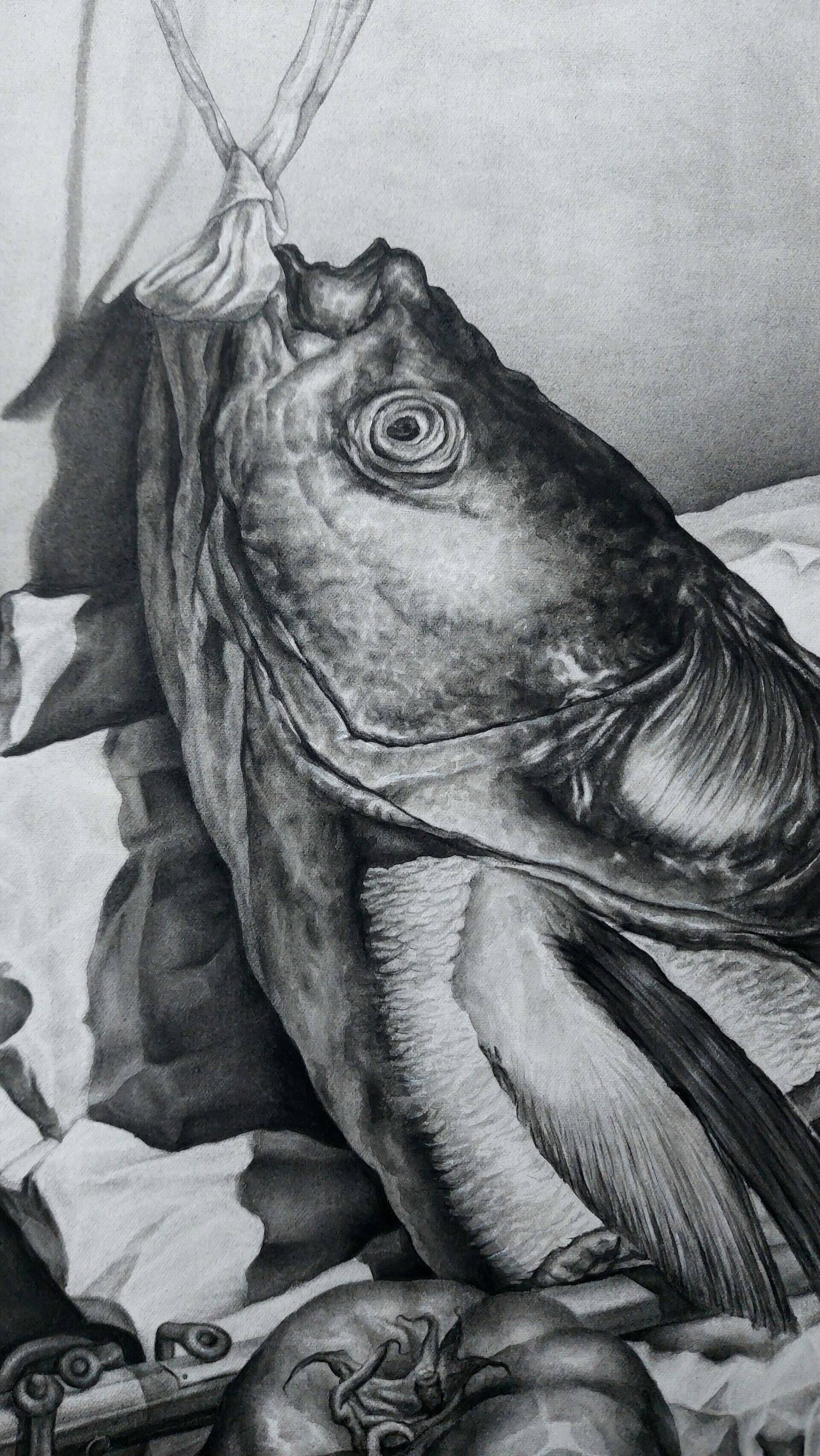 Stillleben mit Fischkopf - Alexander Straub 2